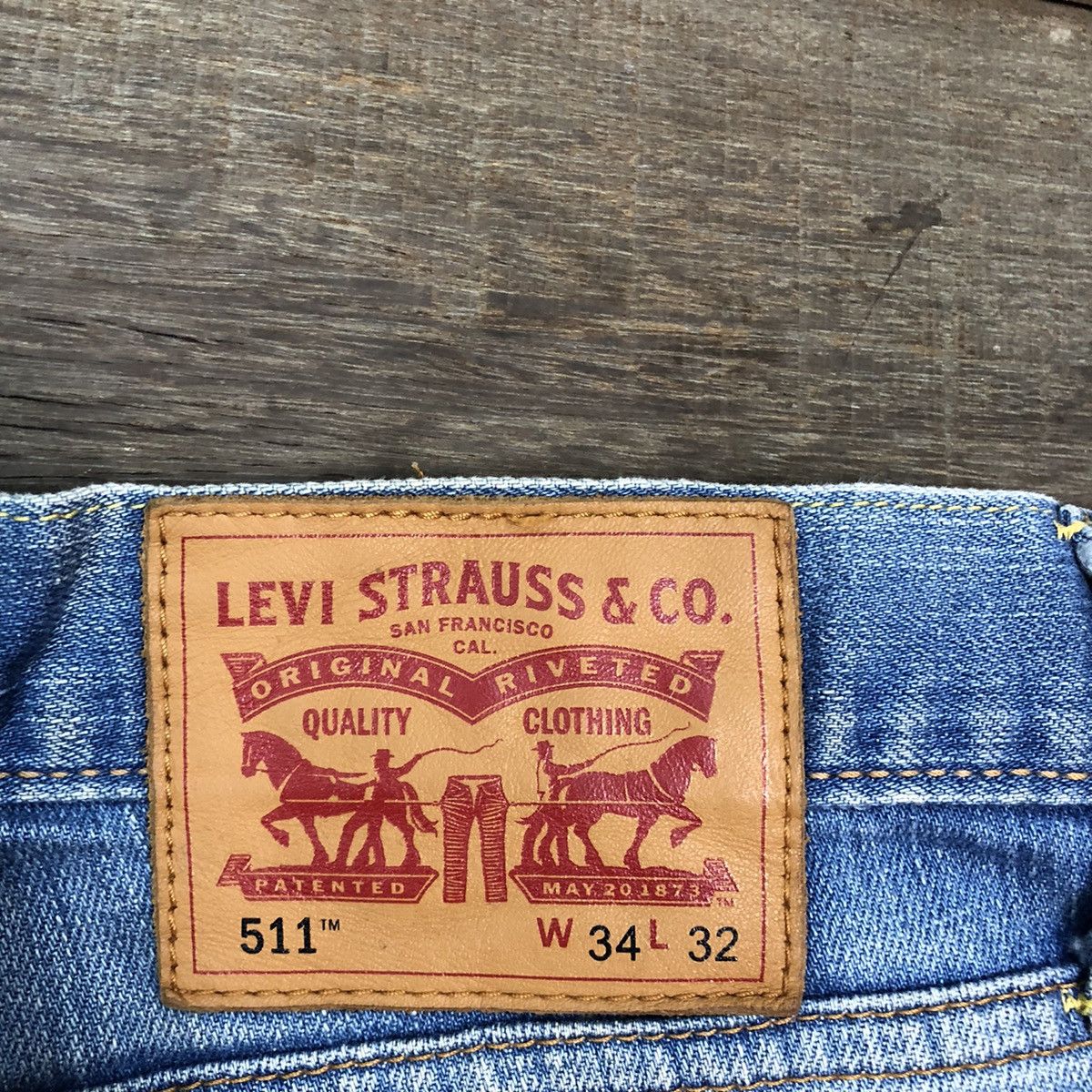 Levi's Vtg Levis Strauss Blue Denim Jeans Pants #3818 Size US 34 / EU 50 - 14 Thumbnail