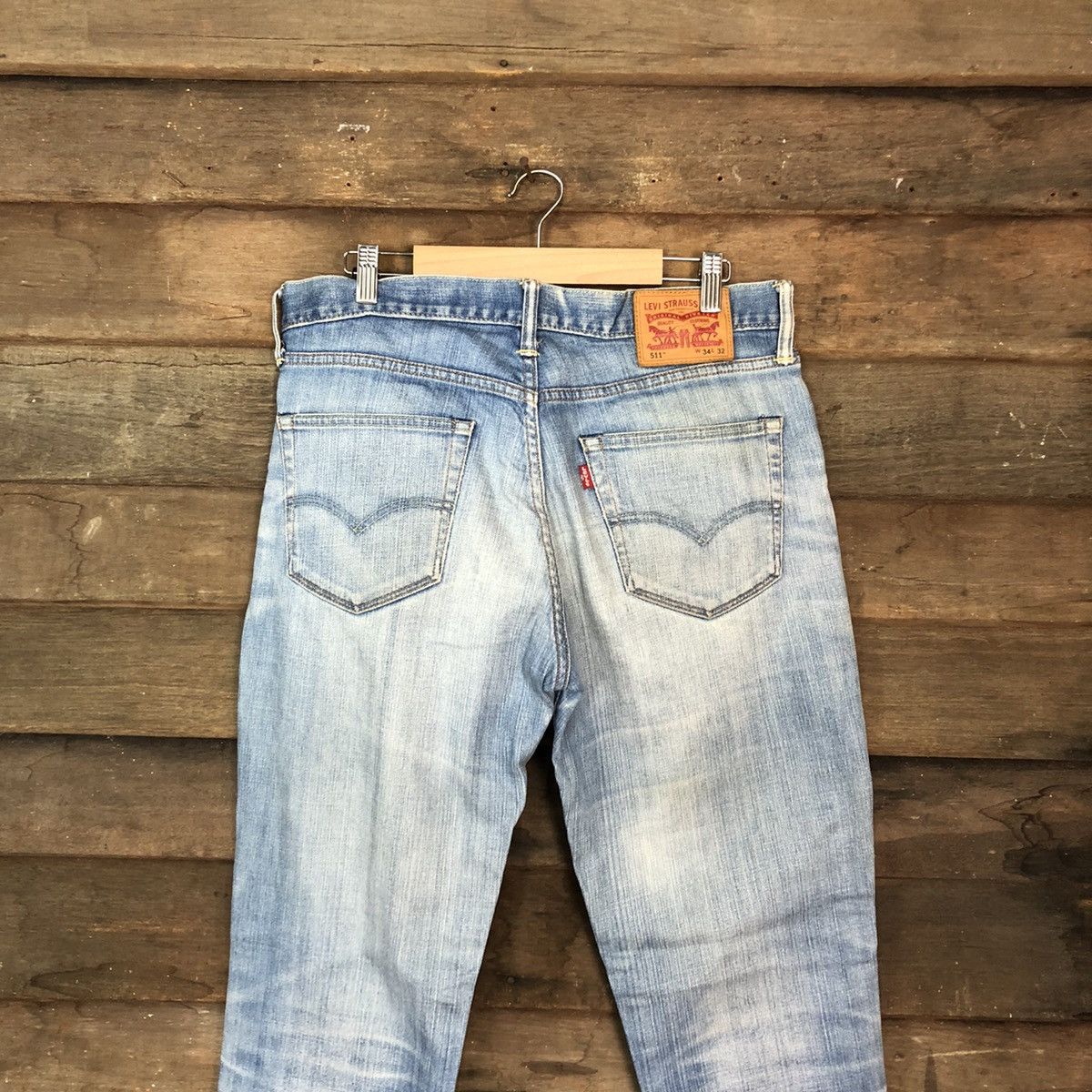 Levi's Vtg Levis Strauss Blue Denim Jeans Pants #3818 Size US 34 / EU 50 - 11 Thumbnail