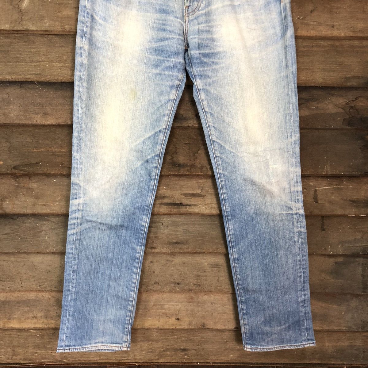 Levi's Vtg Levis Strauss Blue Denim Jeans Pants #3818 Size US 34 / EU 50 - 3 Thumbnail