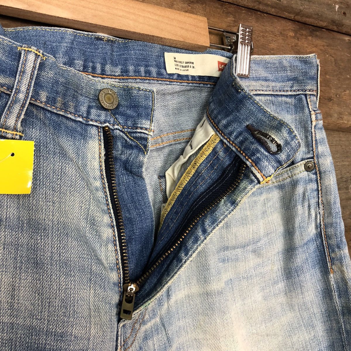 Levi's Vtg Levis Strauss Blue Denim Jeans Pants #3818 Size US 34 / EU 50 - 6 Thumbnail