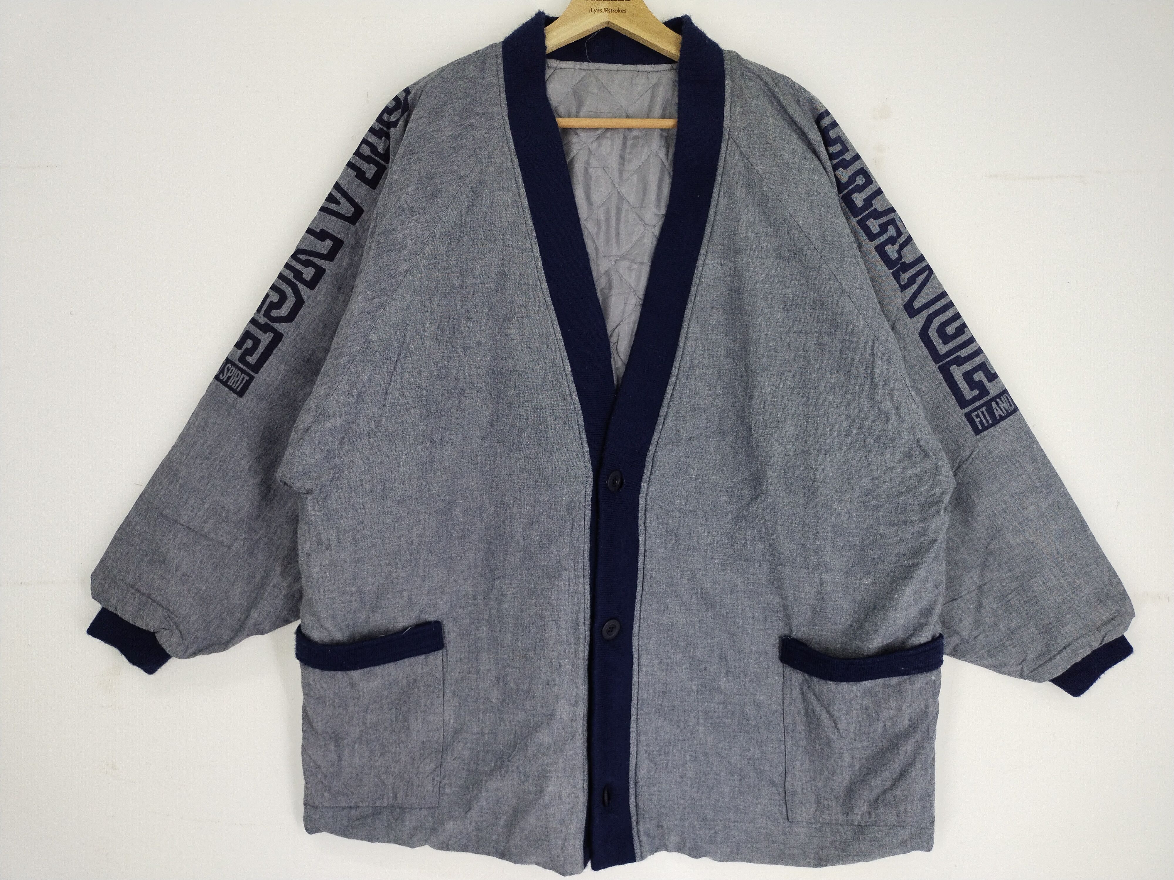 Japanese Brand Vintage Kimono The Leaves USA Champion Basket Ball Size US L / EU 52-54 / 3 - 2 Thumbnail
