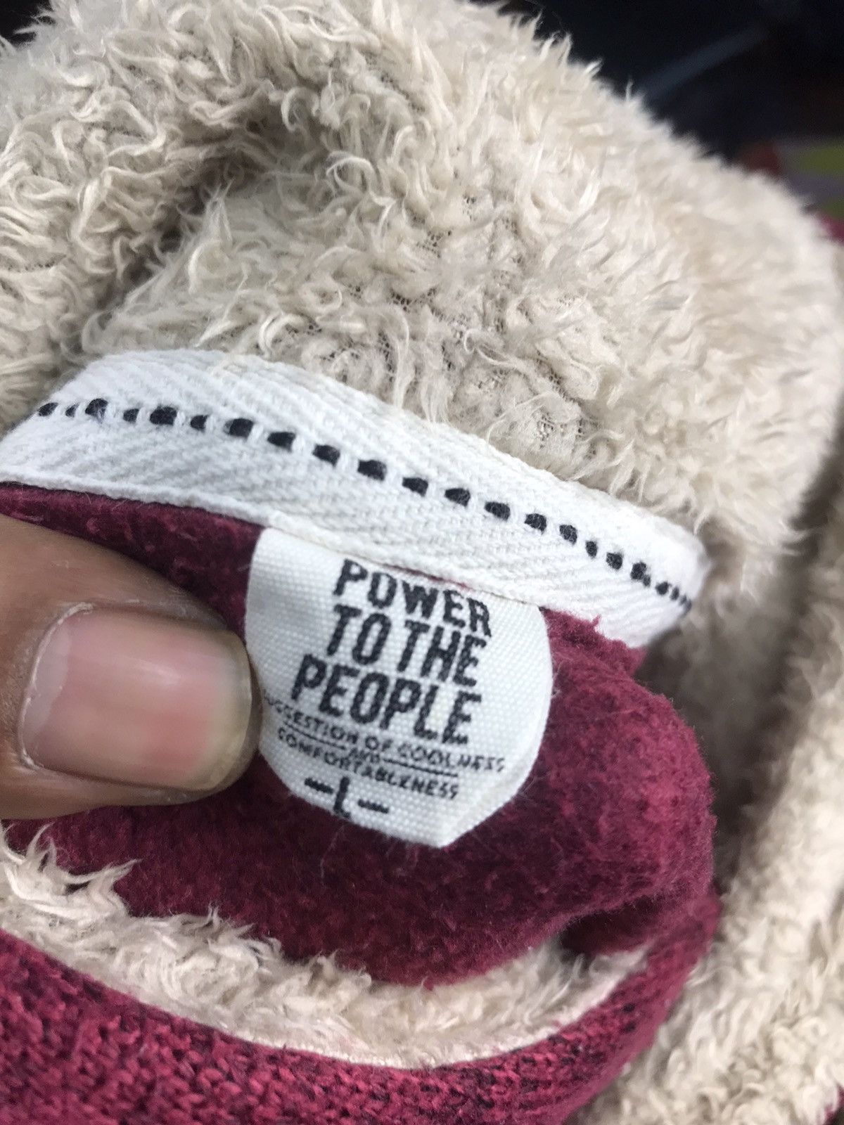 Other Power of the people hoodie pullover sweatshirt Size US M / EU 48-50 / 2 - 3 Thumbnail