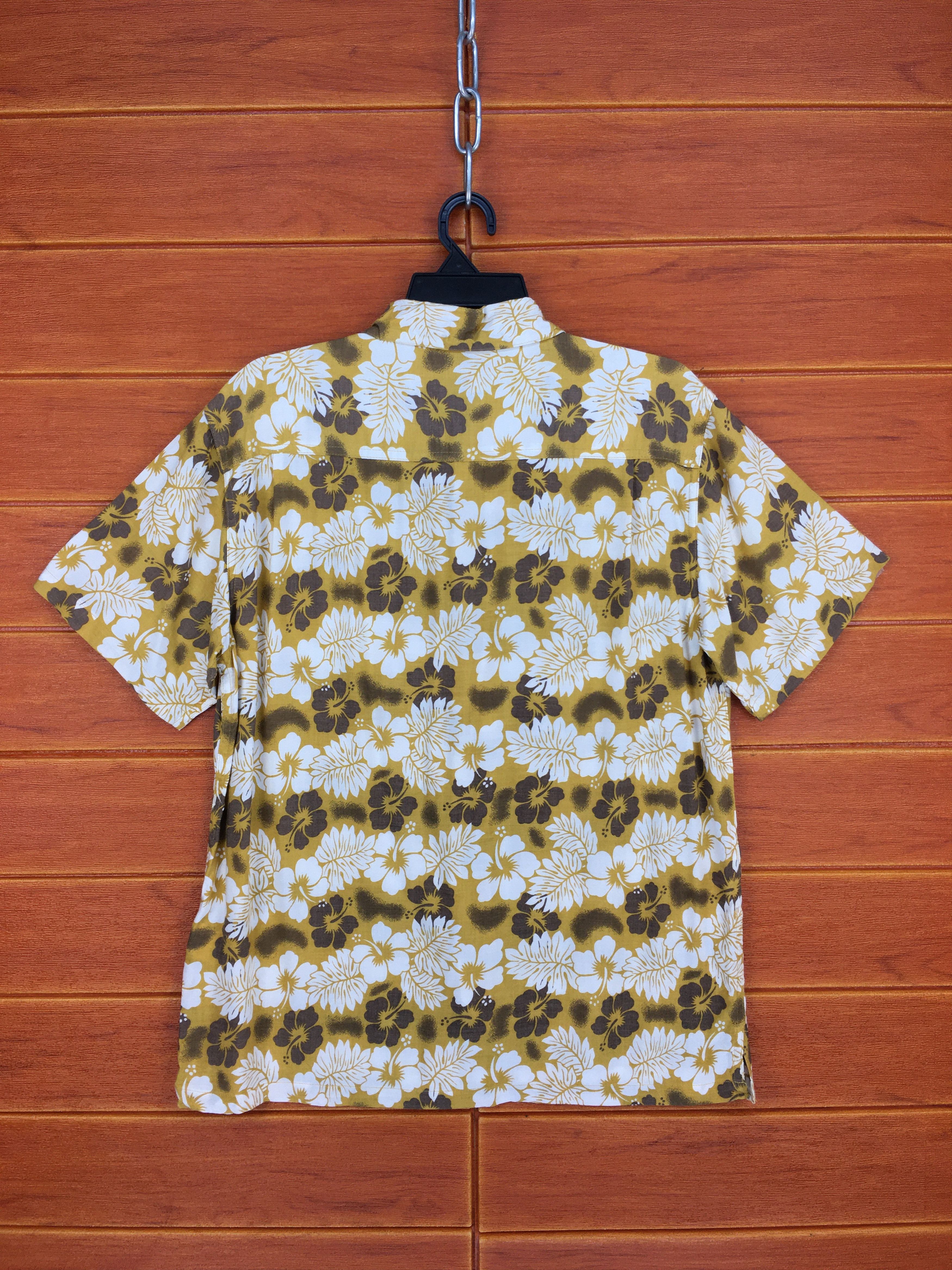 Japanese Brand Japanese Hawaiian GRANGESTA Flowers Shirt Size US M / EU 48-50 / 2 - 9 Thumbnail