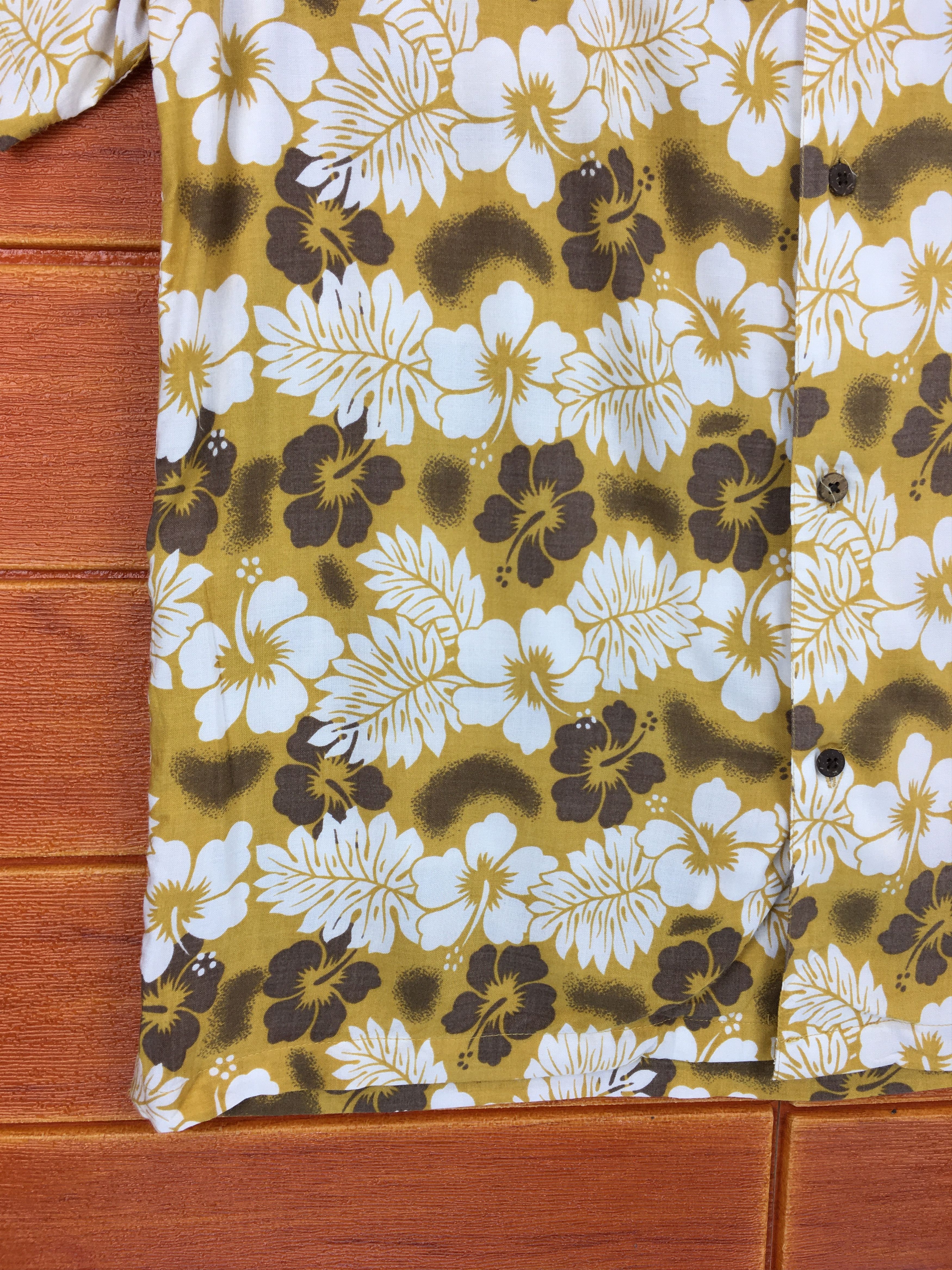Japanese Brand Japanese Hawaiian GRANGESTA Flowers Shirt Size US M / EU 48-50 / 2 - 4 Thumbnail