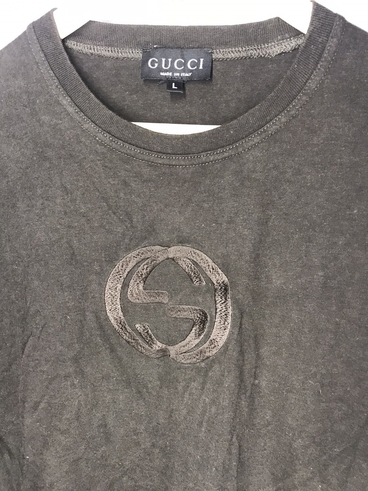 Gucci 🔥BEST OFFER🔥Gucci embroidered logo tee Size US M / EU 48-50 / 2 - 6 Thumbnail