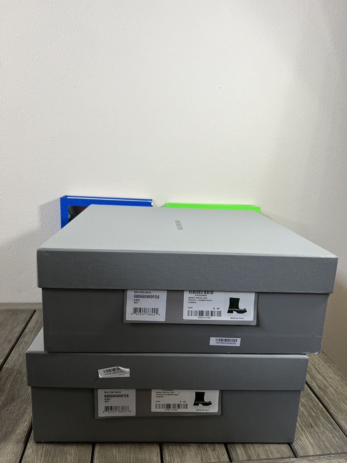Balenciaga Balenciaga Rubber Trooper Boots Green Size US 13 / EU 46 - 8 Thumbnail