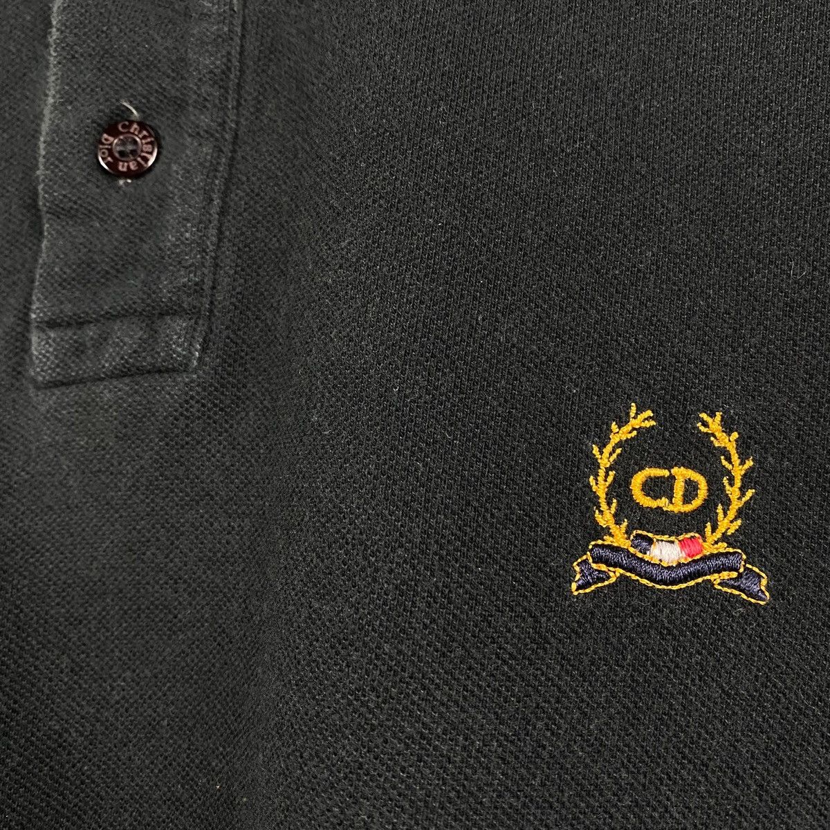 Christian Dior Monsieur × Vintage CHRISTIAN DIOR MONSIEUR SMALL LOGO MADE IN ITALY POLO SHIRT Size US M / EU 48-50 / 2 - 3 Thumbnail