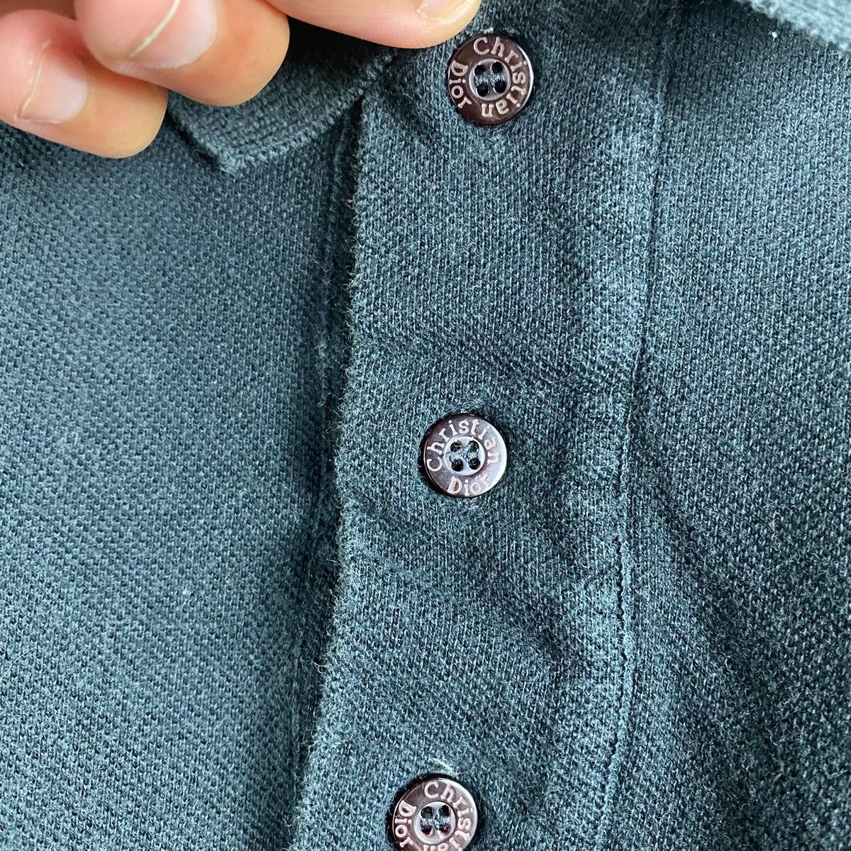 Christian Dior Monsieur × Vintage CHRISTIAN DIOR MONSIEUR SMALL LOGO MADE IN ITALY POLO SHIRT Size US M / EU 48-50 / 2 - 6 Thumbnail