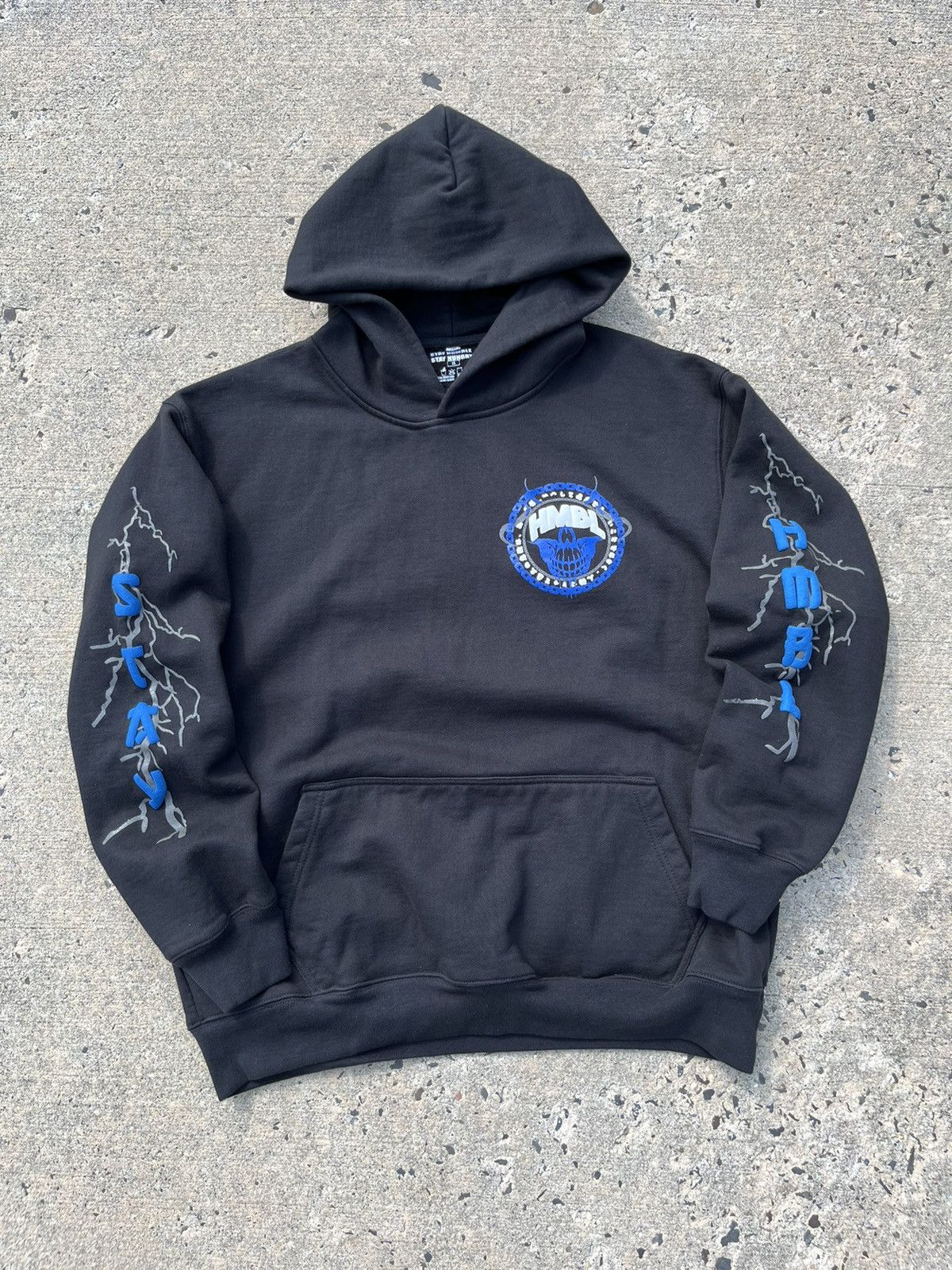 Streetwear STAY HUMBLE STAY HUNGRY “HMBL” DRILL HOODIE Grailed