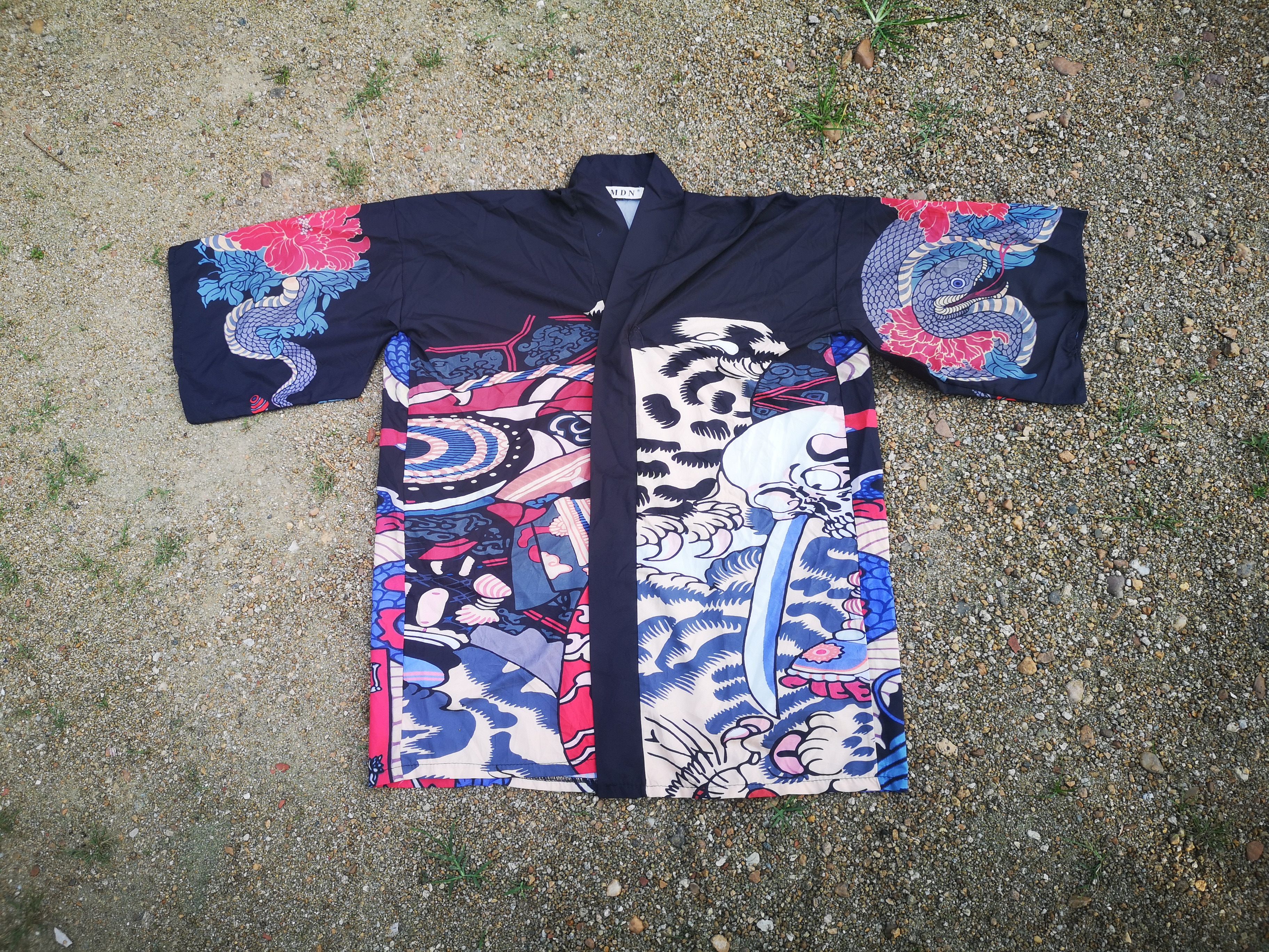 Japanese Brand × Vintage Kimono Shirt Style Anime Japanese Size US M / EU 48-50 / 2 - 1 Thumbnail