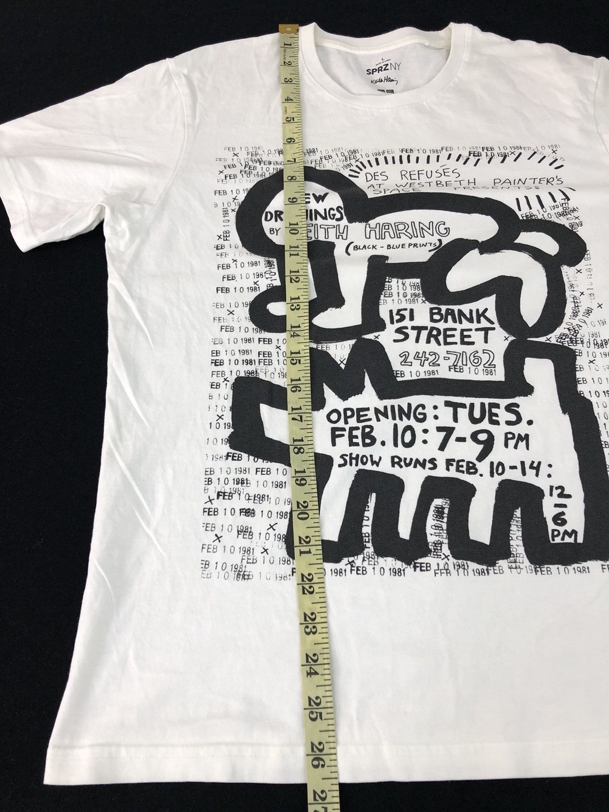 Keith Haring SPRZNY Keith Haring New Drawing Bark Dog Art Tee Size US M / EU 48-50 / 2 - 8 Thumbnail