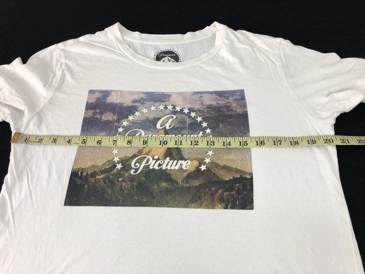 Japanese Brand Viacom Company Paramount Picture Box Logo T-shirt Tee Size L / US 10 / IT 46 - 7 Thumbnail