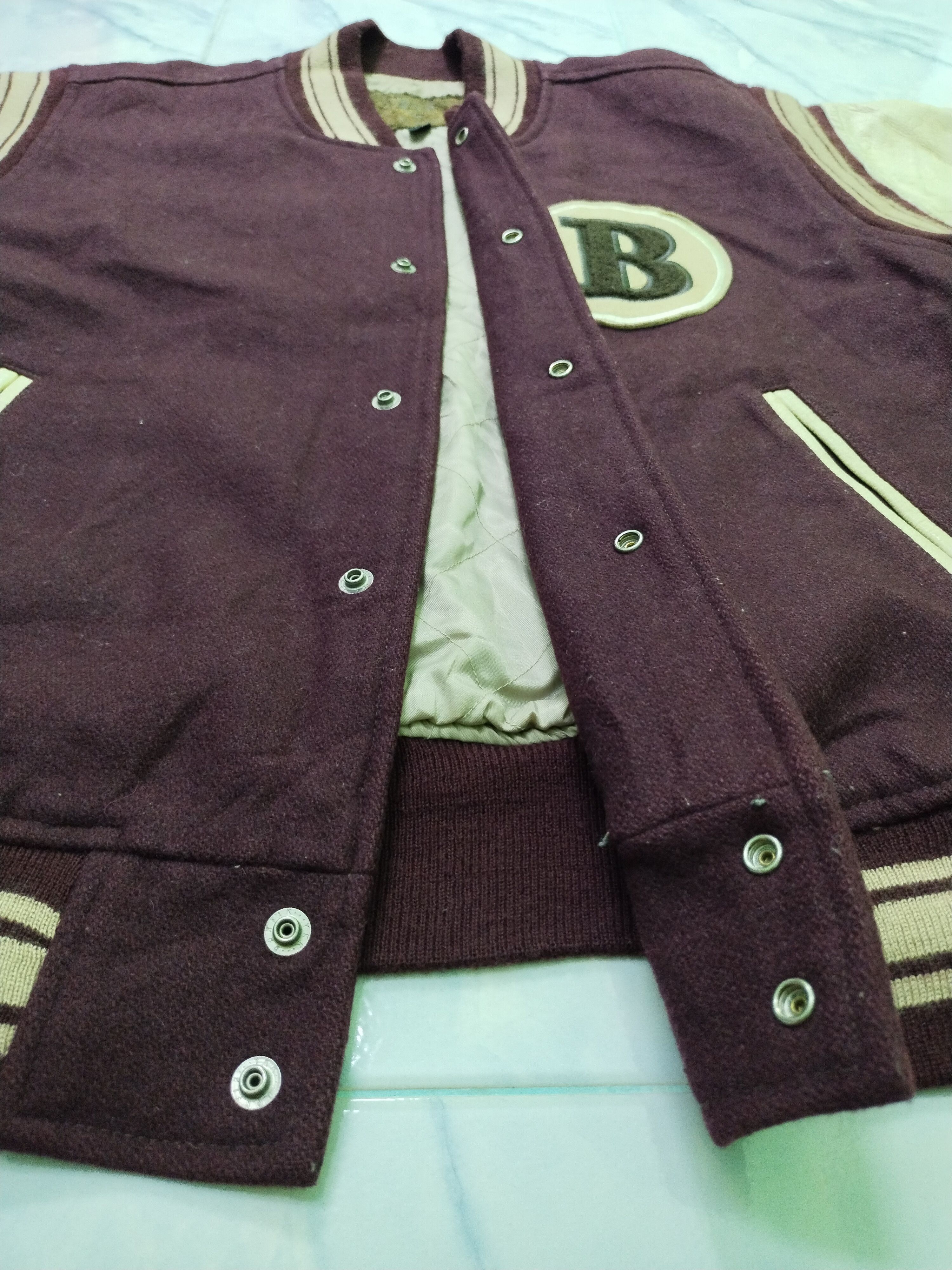 Golden Bear Vintage Varsity Jacket BEAR Surf Boards Size US M / EU 48-50 / 2 - 14 Thumbnail