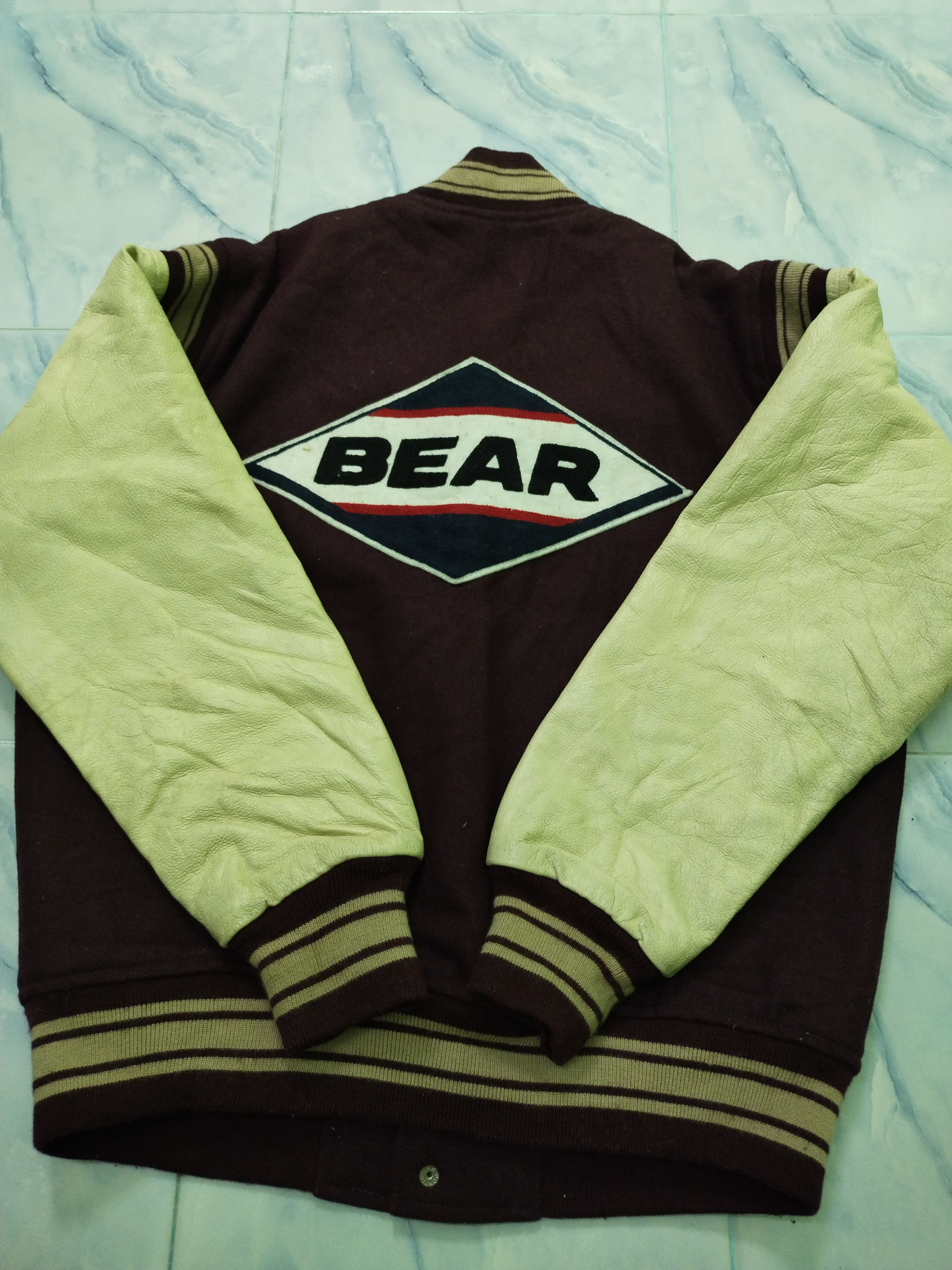Golden Bear Vintage Varsity Jacket BEAR Surf Boards Size US M / EU 48-50 / 2 - 9 Thumbnail