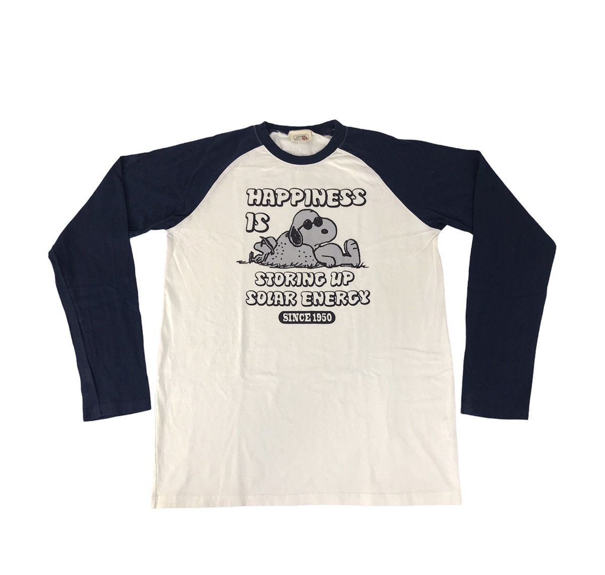 Peanuts Peanuts Woodstock Joe Cool Big Logo Raglan Tee Size US L / EU 52-54 / 3 - 1 Thumbnail