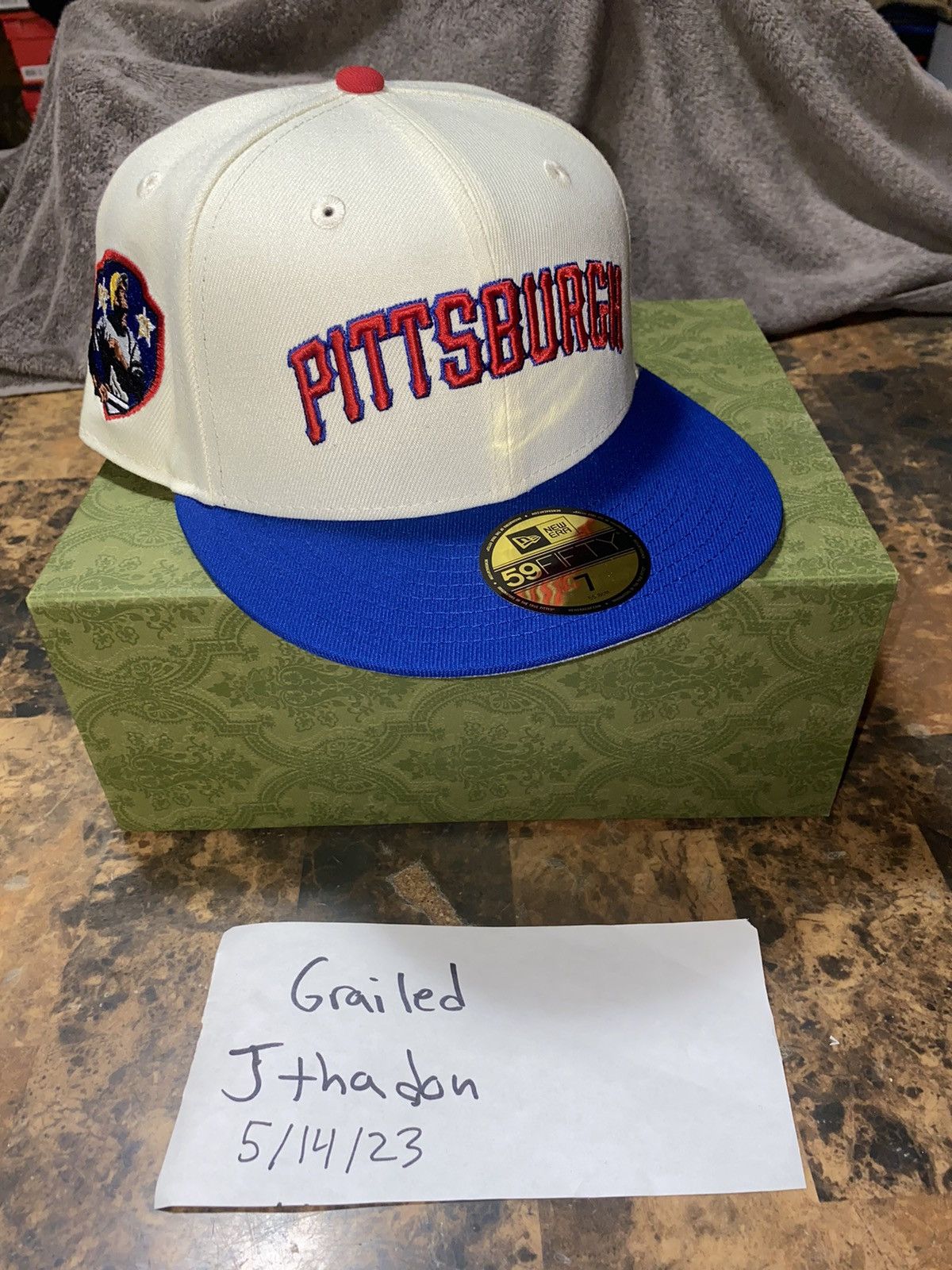 Pittsburgh Pirates New Era 59fifty hat size 7 Clemente