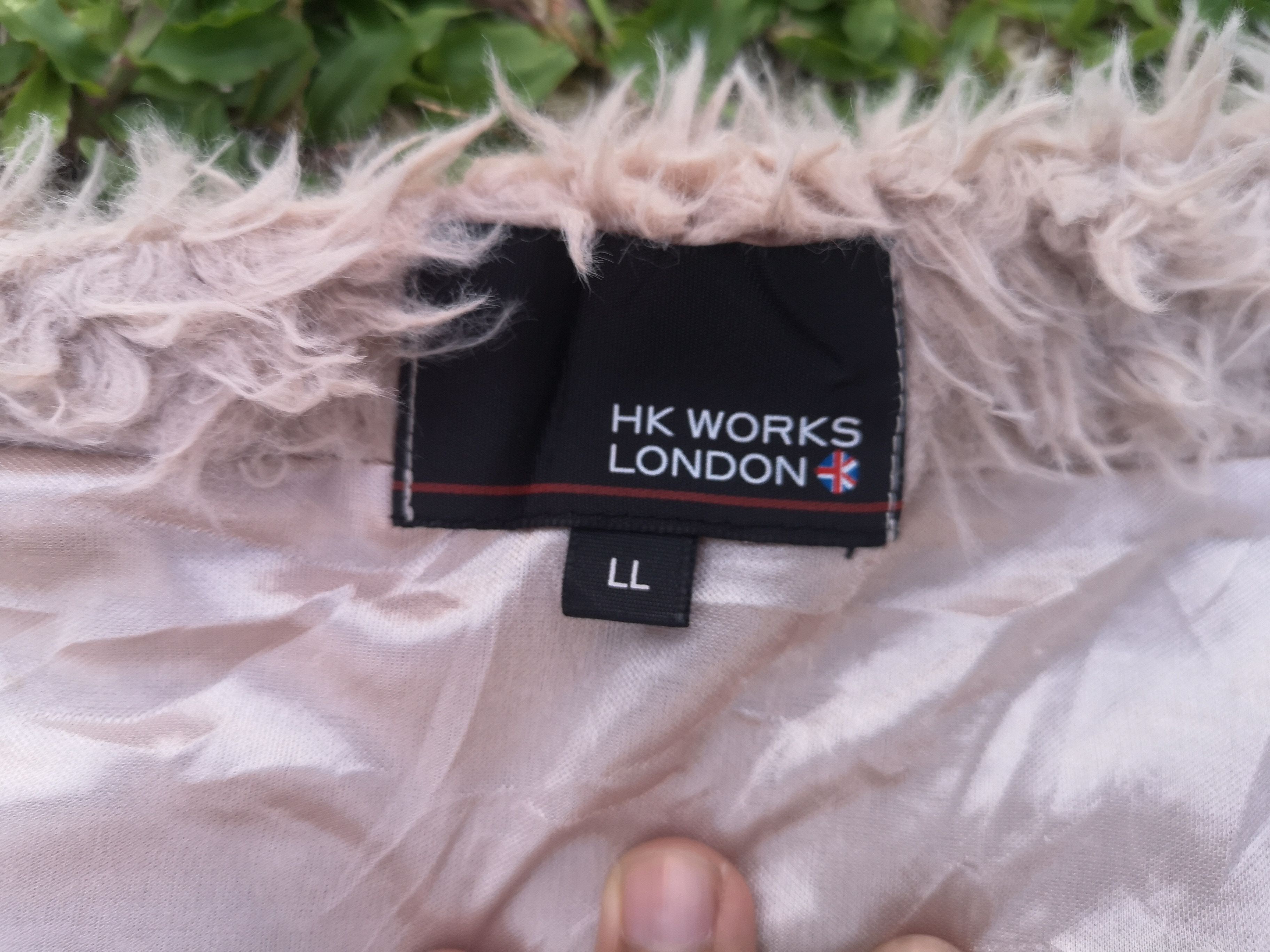 Designer × Japanese Brand × Vintage HK Work London Long Faux Fur Fleece Cardigan Size L / US 10 / IT 46 - 9 Thumbnail