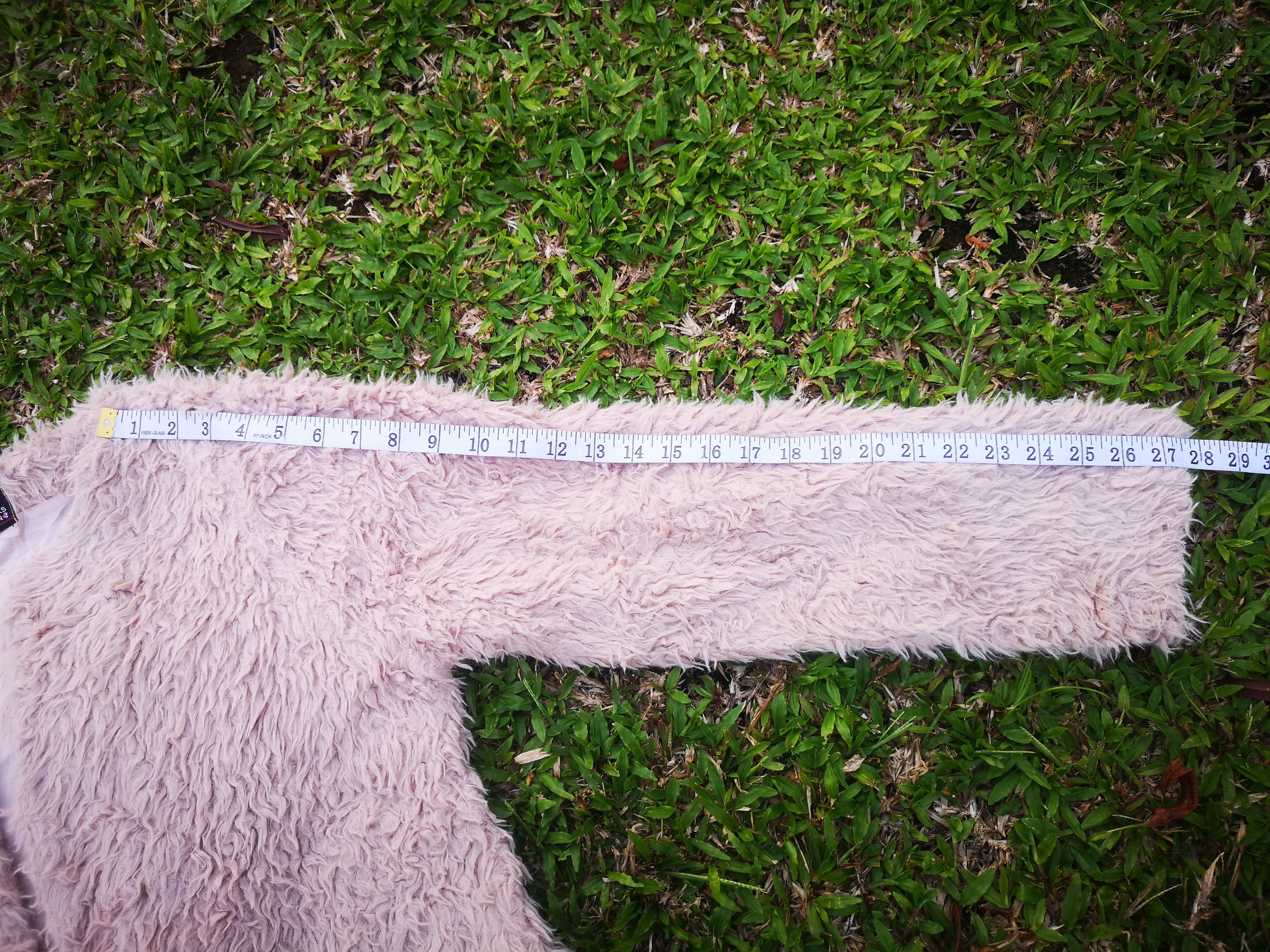 Designer × Japanese Brand × Vintage HK Work London Long Faux Fur Fleece Cardigan Size L / US 10 / IT 46 - 14 Thumbnail