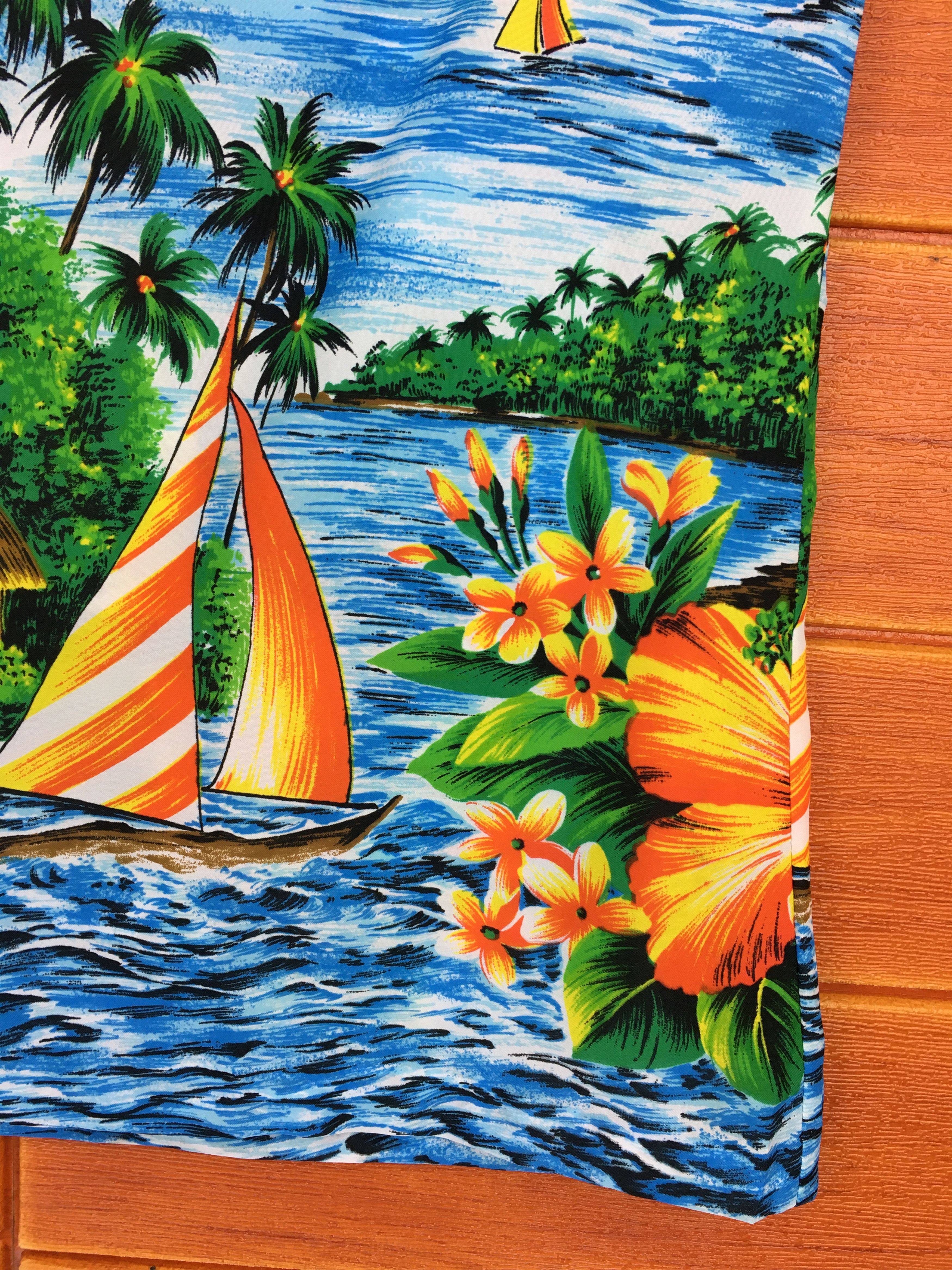 Vintage Vintage 60s SAN PEBBLE Of Hawaii Hawaiian Shirt Size US S / EU 44-46 / 1 - 5 Thumbnail
