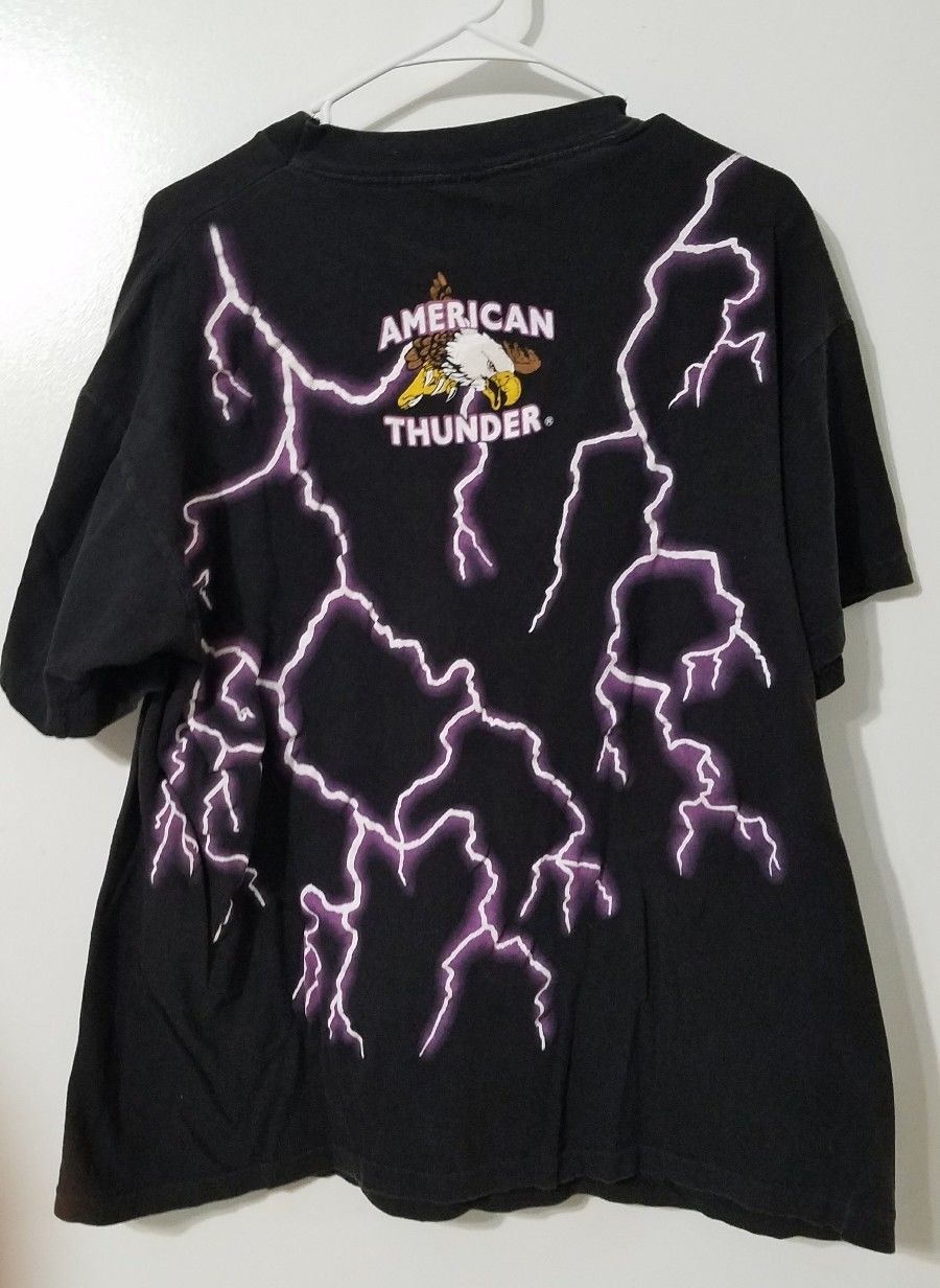 Vintage Legend Lives American Thunder Tee Size US XL / EU 56 / 4 - 5 Thumbnail