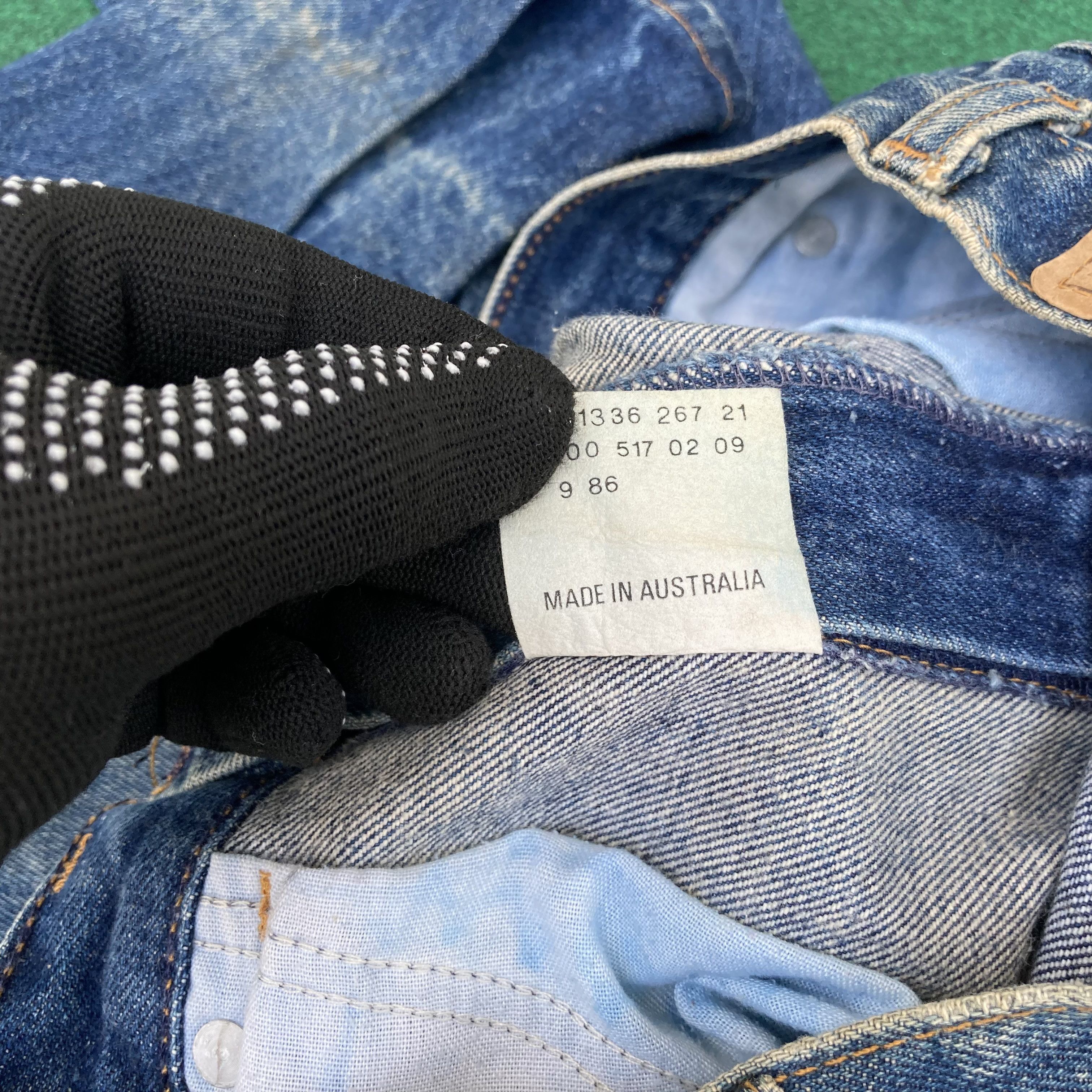 Levi's × Vintage Vtg Levis 517 Denim 90s Bootcut Ripped Punk Distressed Jeans Size US 32 / EU 48 - 5 Thumbnail