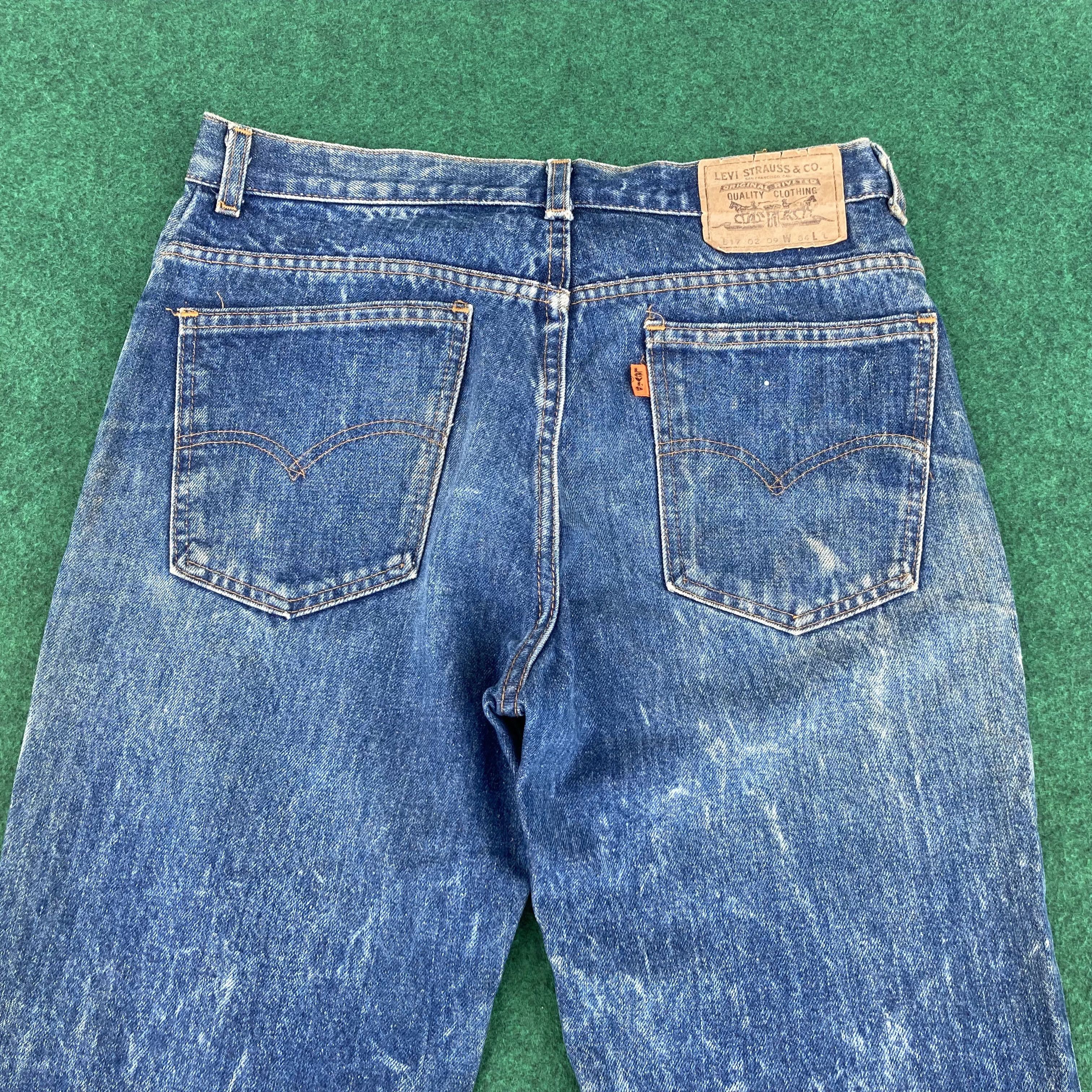 Levi's × Vintage Vtg Levis 517 Denim 90s Bootcut Ripped Punk Distressed Jeans Size US 32 / EU 48 - 10 Thumbnail