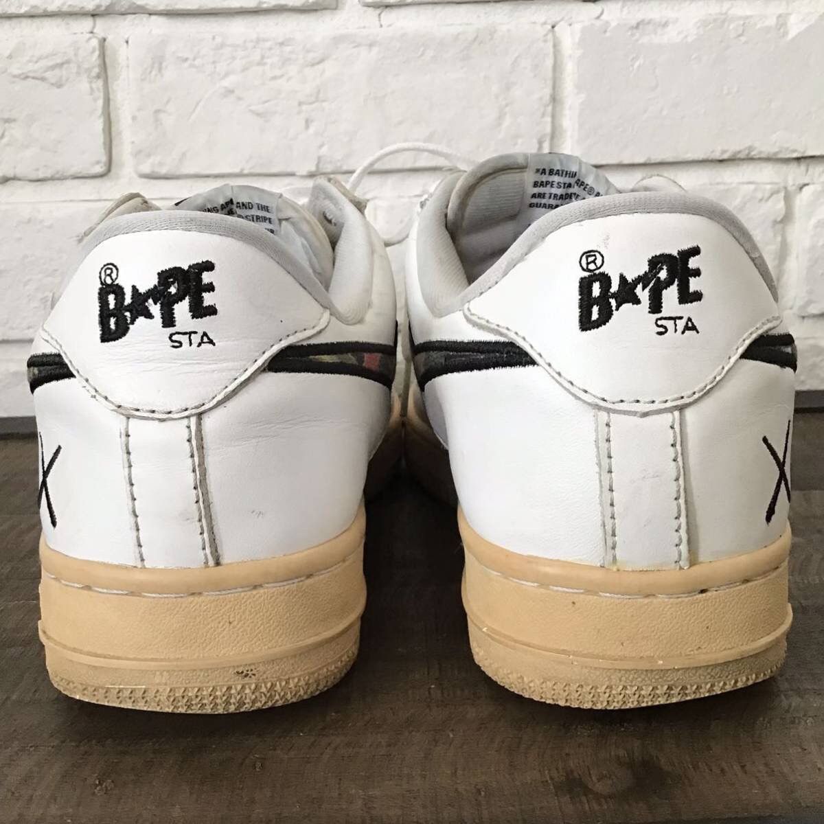 Bape × Kaws KAWS × BAPE STA leather sneakers a bathing ape shoes NIGO Size US 8 / EU 41 - 5 Thumbnail