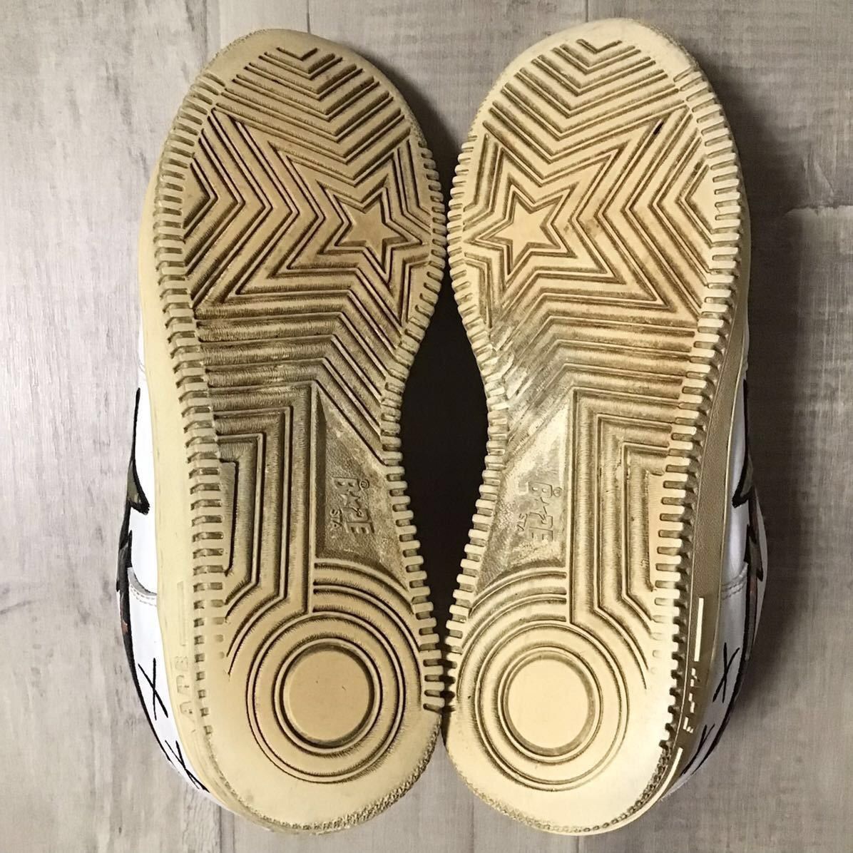 Bape × Kaws KAWS × BAPE STA leather sneakers a bathing ape shoes NIGO Size US 8 / EU 41 - 6 Thumbnail