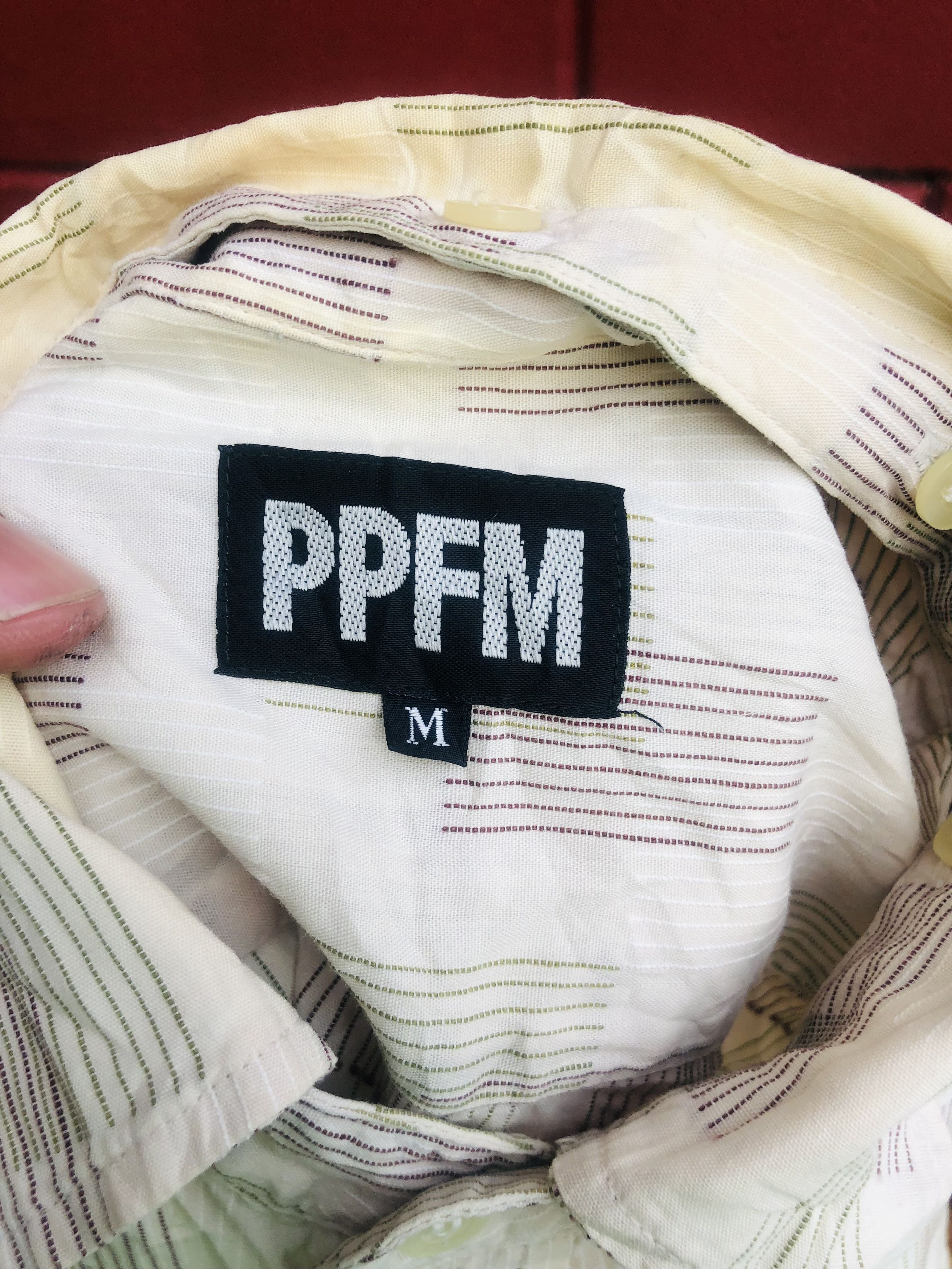 PPFM × Vintage Vintage PPFM Designer Streetwear Fashion Style Shirt Size US M / EU 48-50 / 2 - 8 Thumbnail