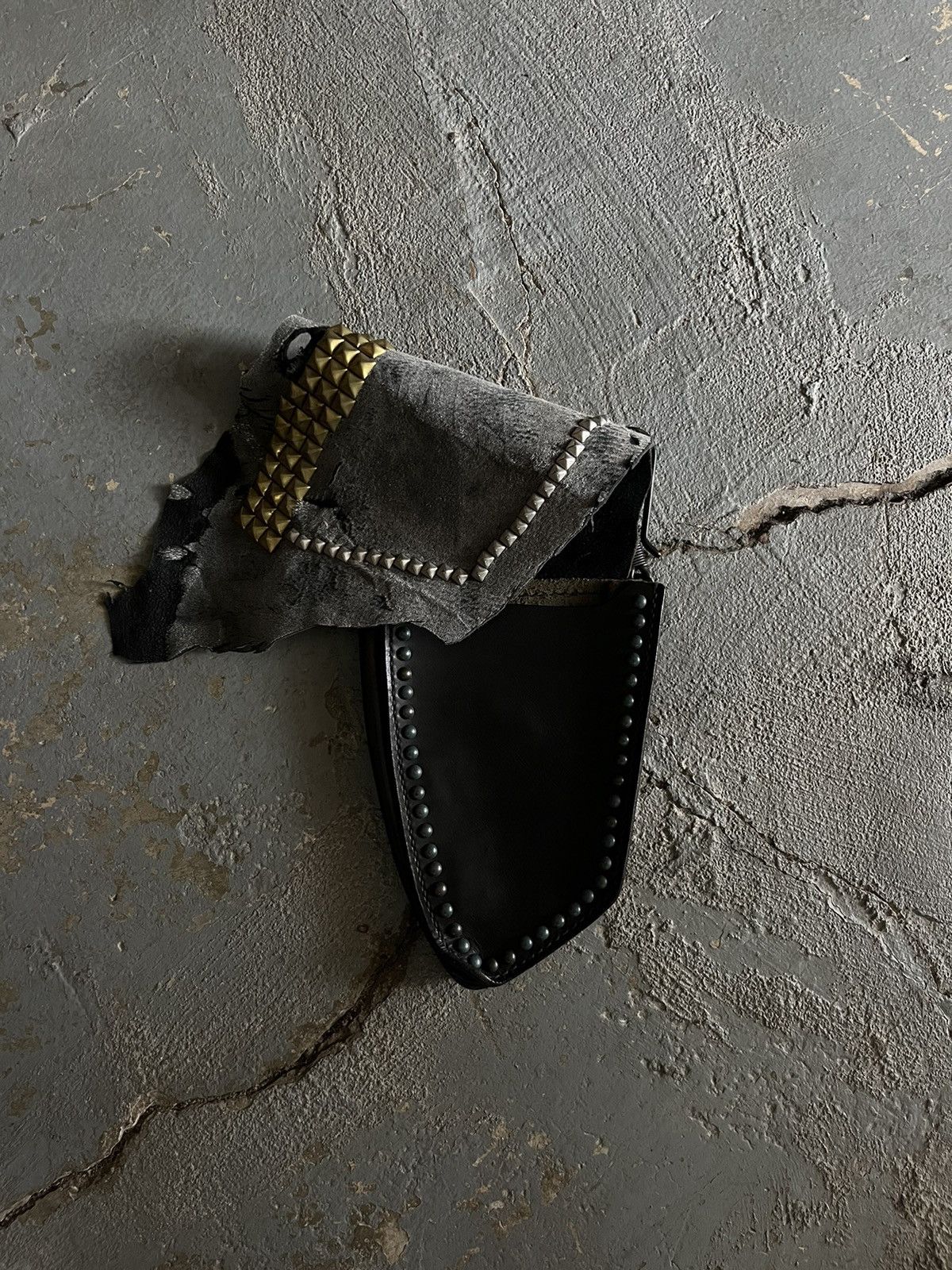 Yasuyuki Ishii Studded Glove & Studded Waist Bag Set Size ONE SIZE - 8 Thumbnail