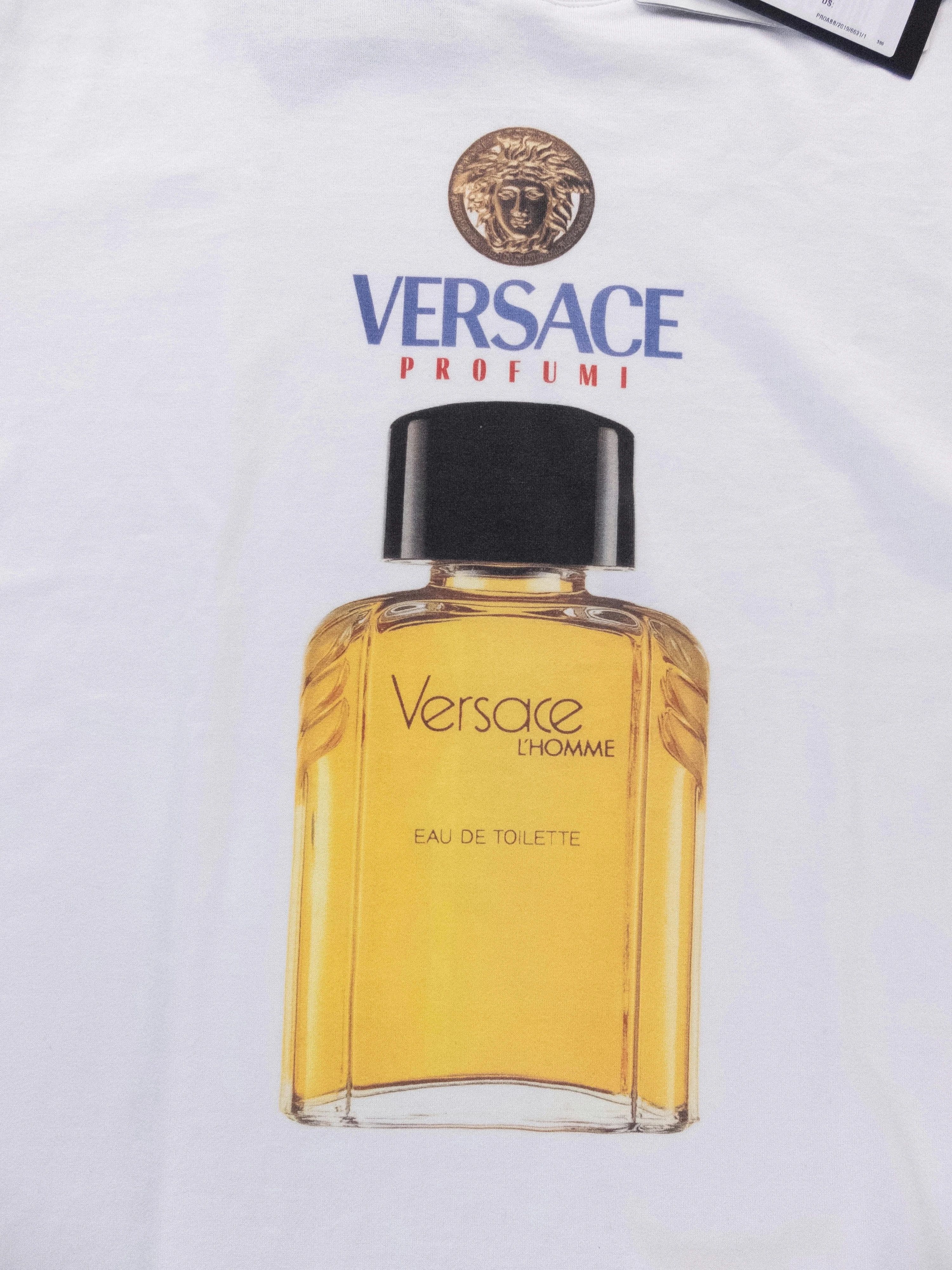 Versace VERSACE white perfume bottle print t-shirt - Small Size US S / EU 44-46 / 1 - 7 Thumbnail