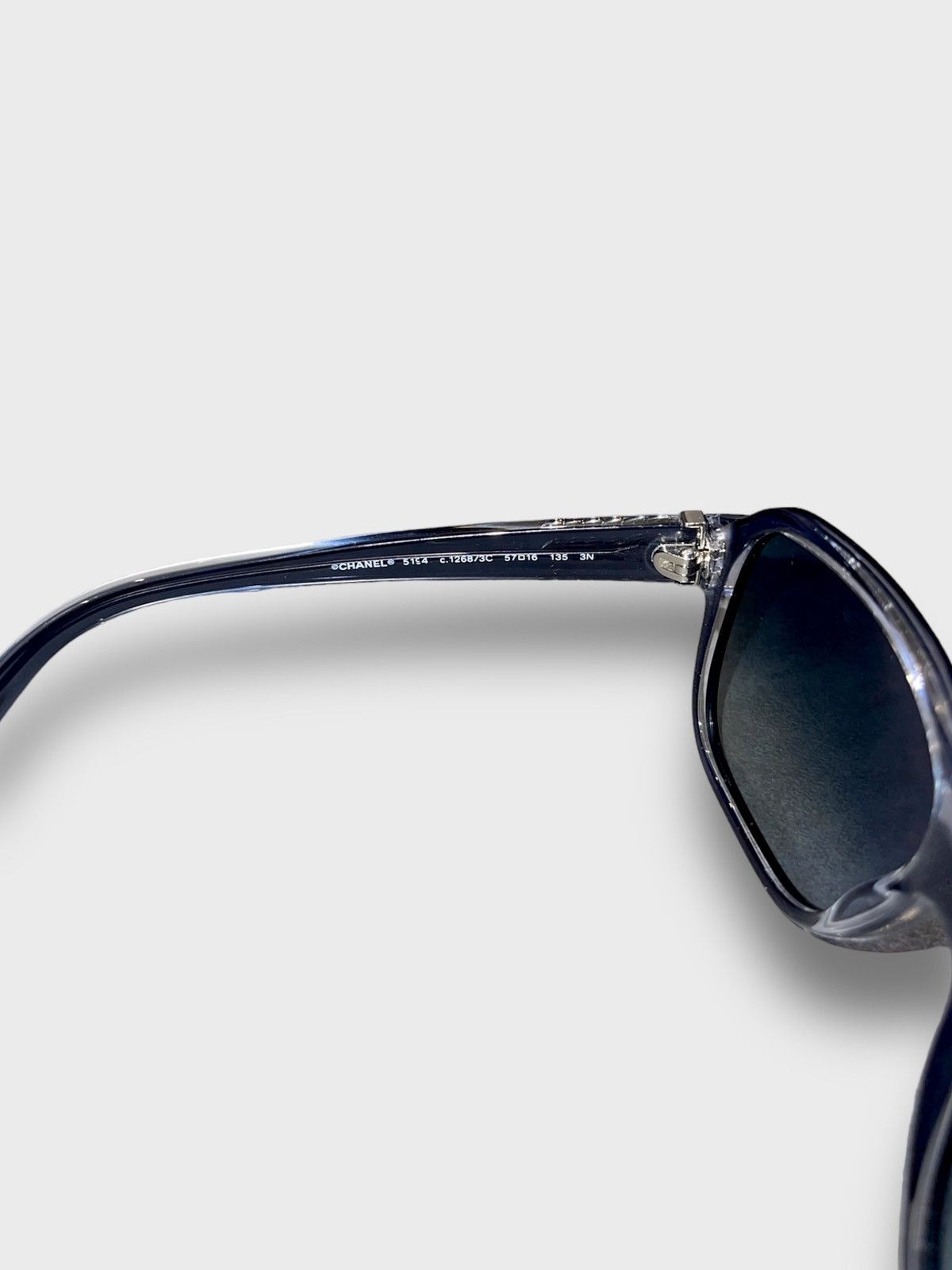 Chanel Chanel 5194 C.1268/3C Dark Blue Sunglasses Size ONE SIZE - 11 Thumbnail
