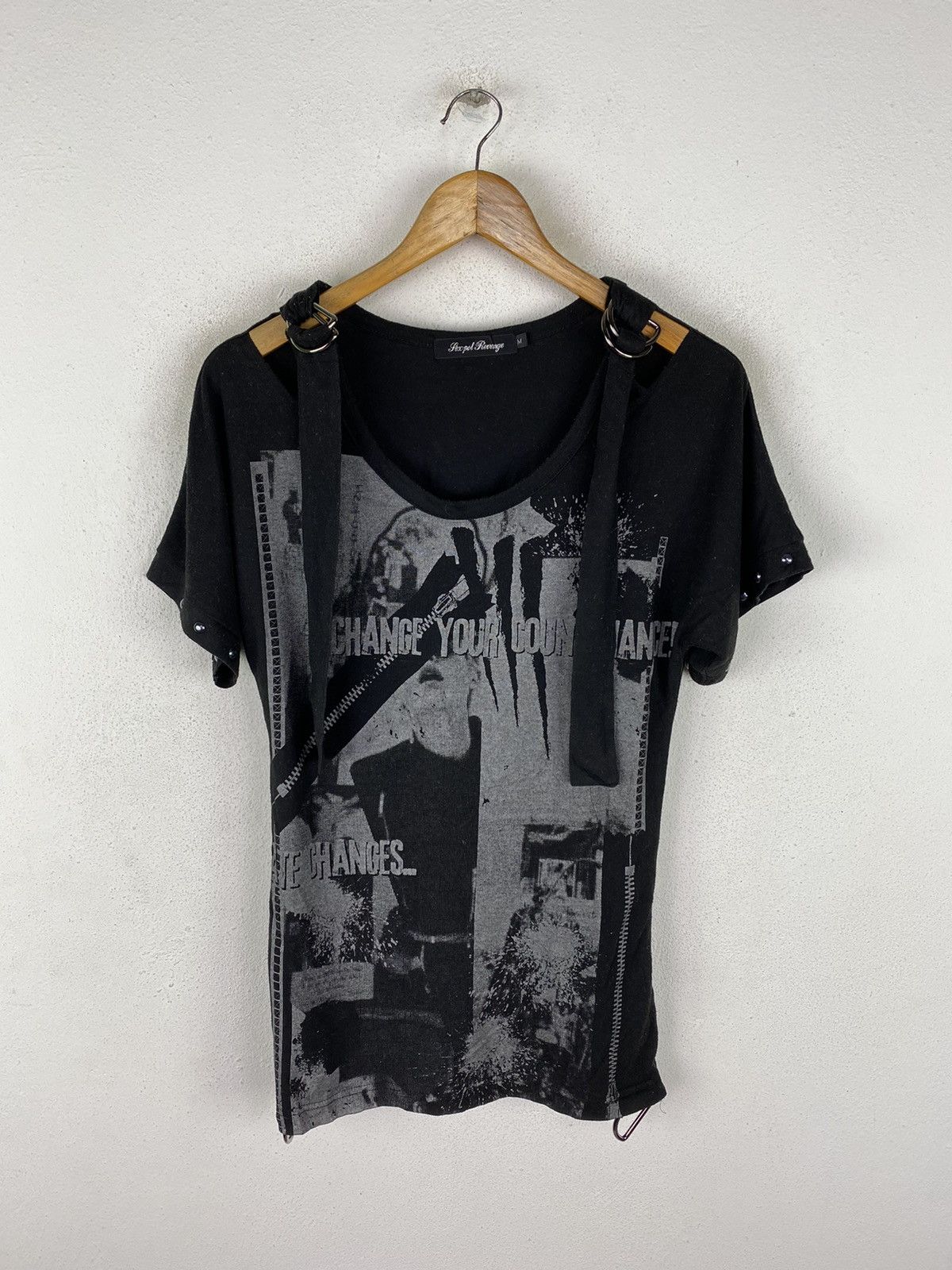 Japanese Brand × Other × Seditionaries Sex Pot Revenge Punk Rock Distressed Graphic T-Shirt Gothic Size US M / EU 48-50 / 2 - 3 Thumbnail