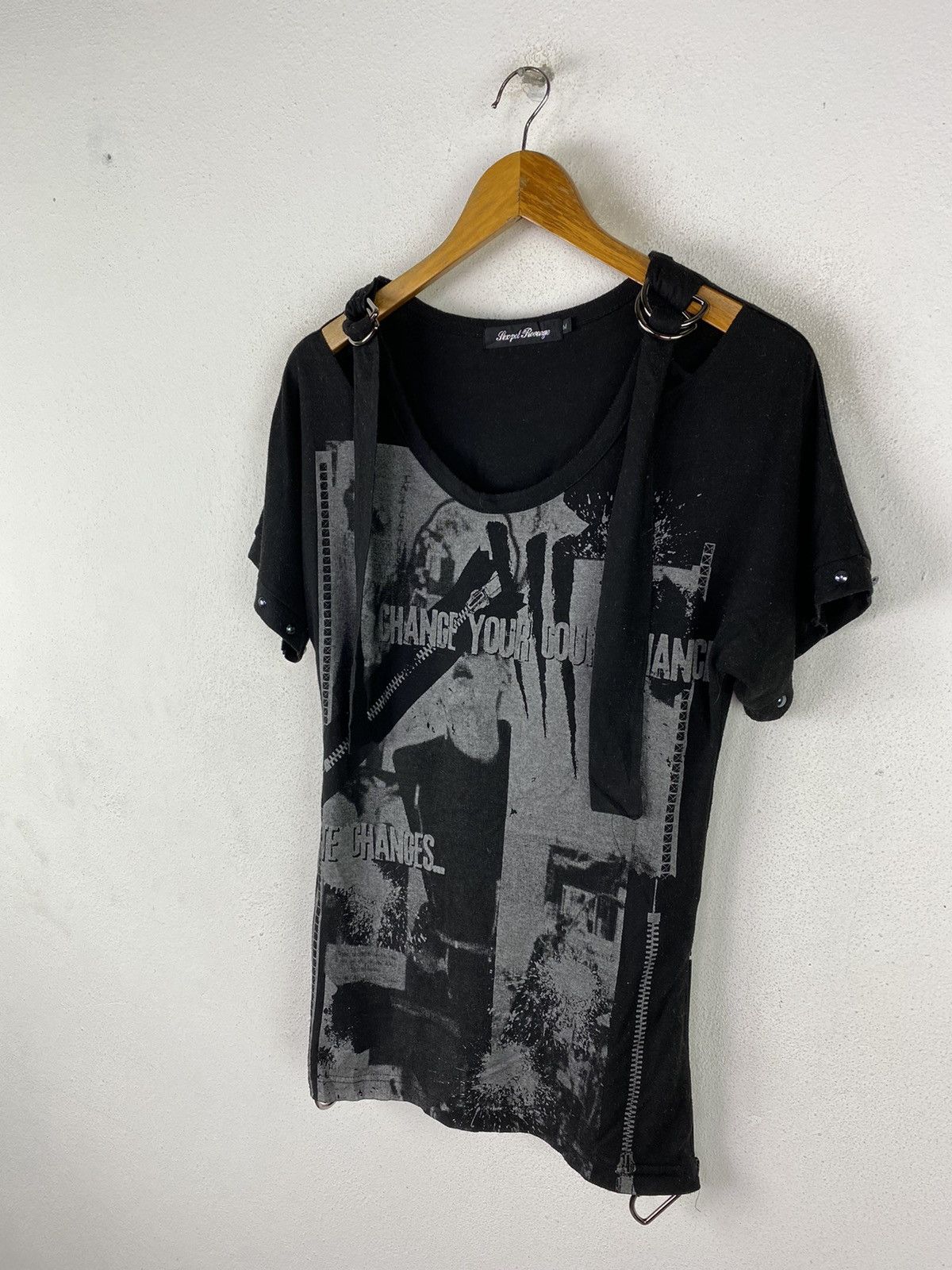 Japanese Brand × Other × Seditionaries Sex Pot Revenge Punk Rock Distressed Graphic T-Shirt Gothic Size US M / EU 48-50 / 2 - 6 Thumbnail