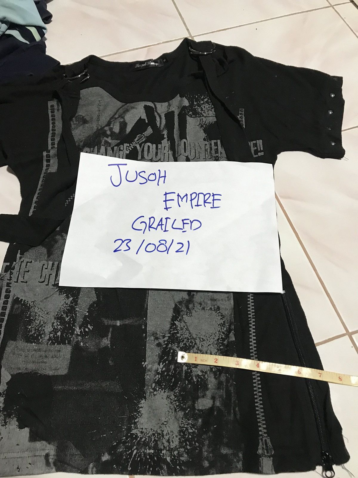 Japanese Brand × Other × Seditionaries Sex Pot Revenge Punk Rock Distressed Graphic T-Shirt Gothic Size US M / EU 48-50 / 2 - 12 Thumbnail