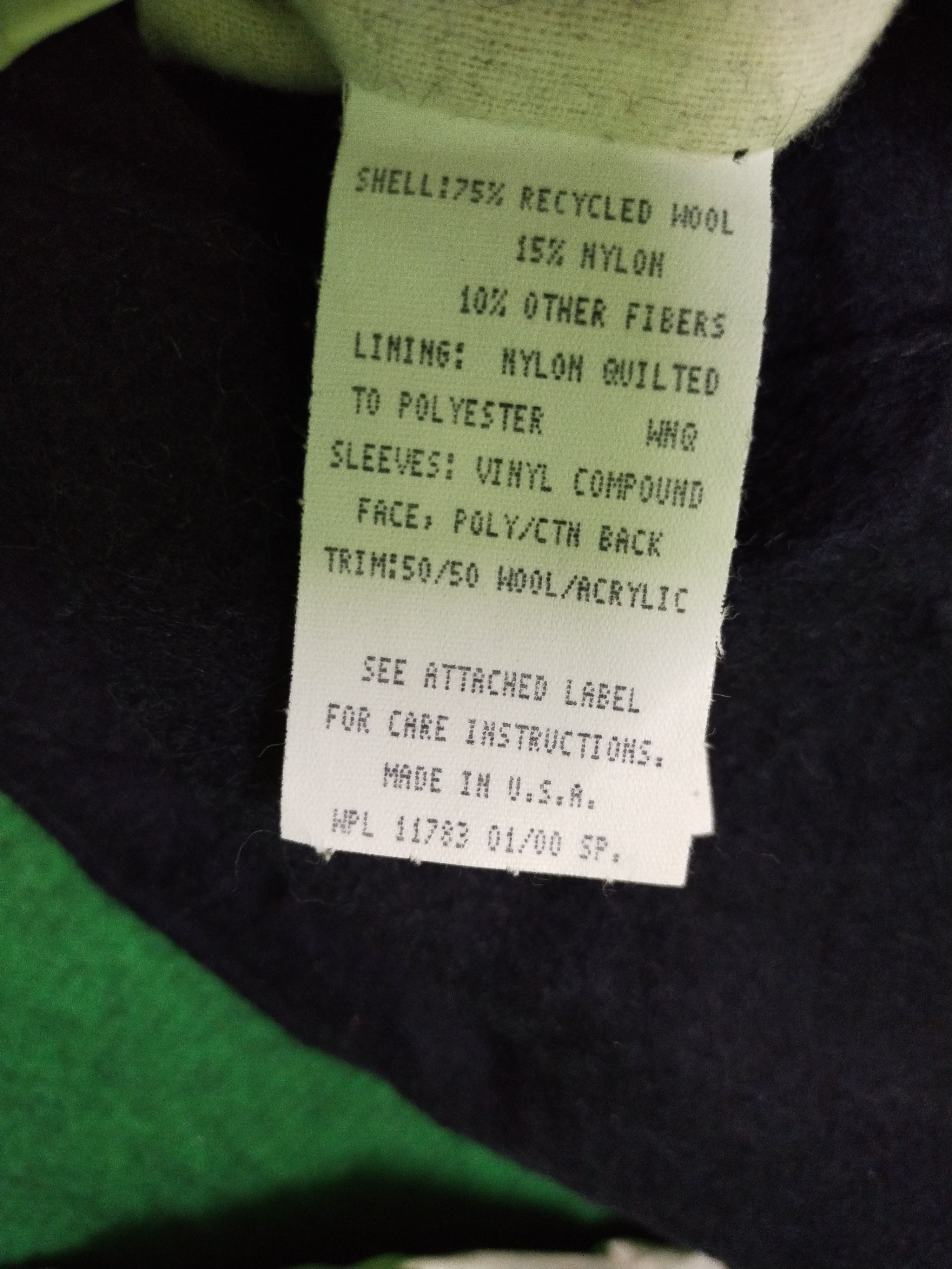 Holloway 90's Vintage Holloway Hornets Varsity Jacket Size US L / EU 52-54 / 3 - 21 Thumbnail