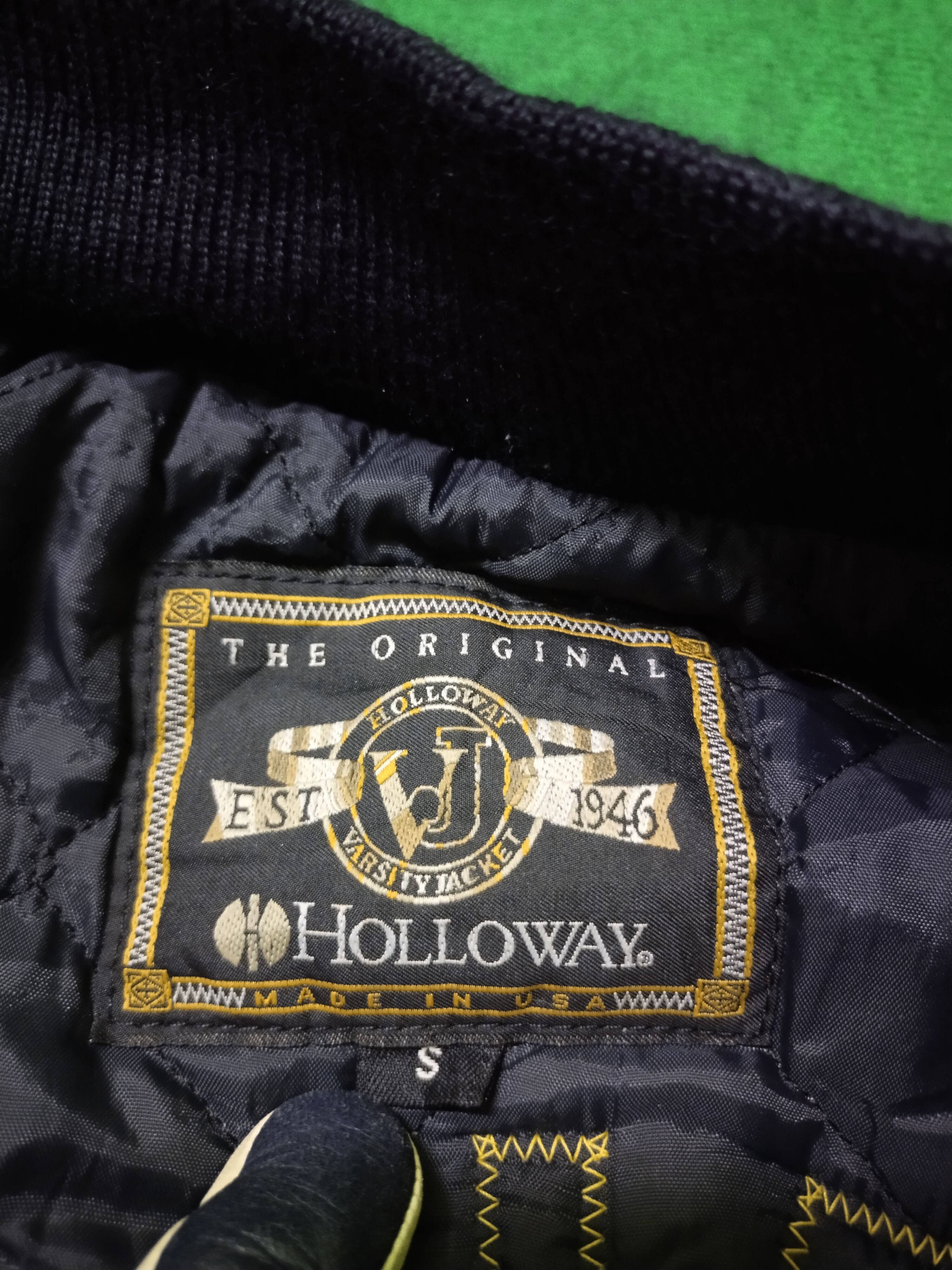 Holloway 90's Vintage Holloway Hornets Varsity Jacket Size US L / EU 52-54 / 3 - 19 Thumbnail