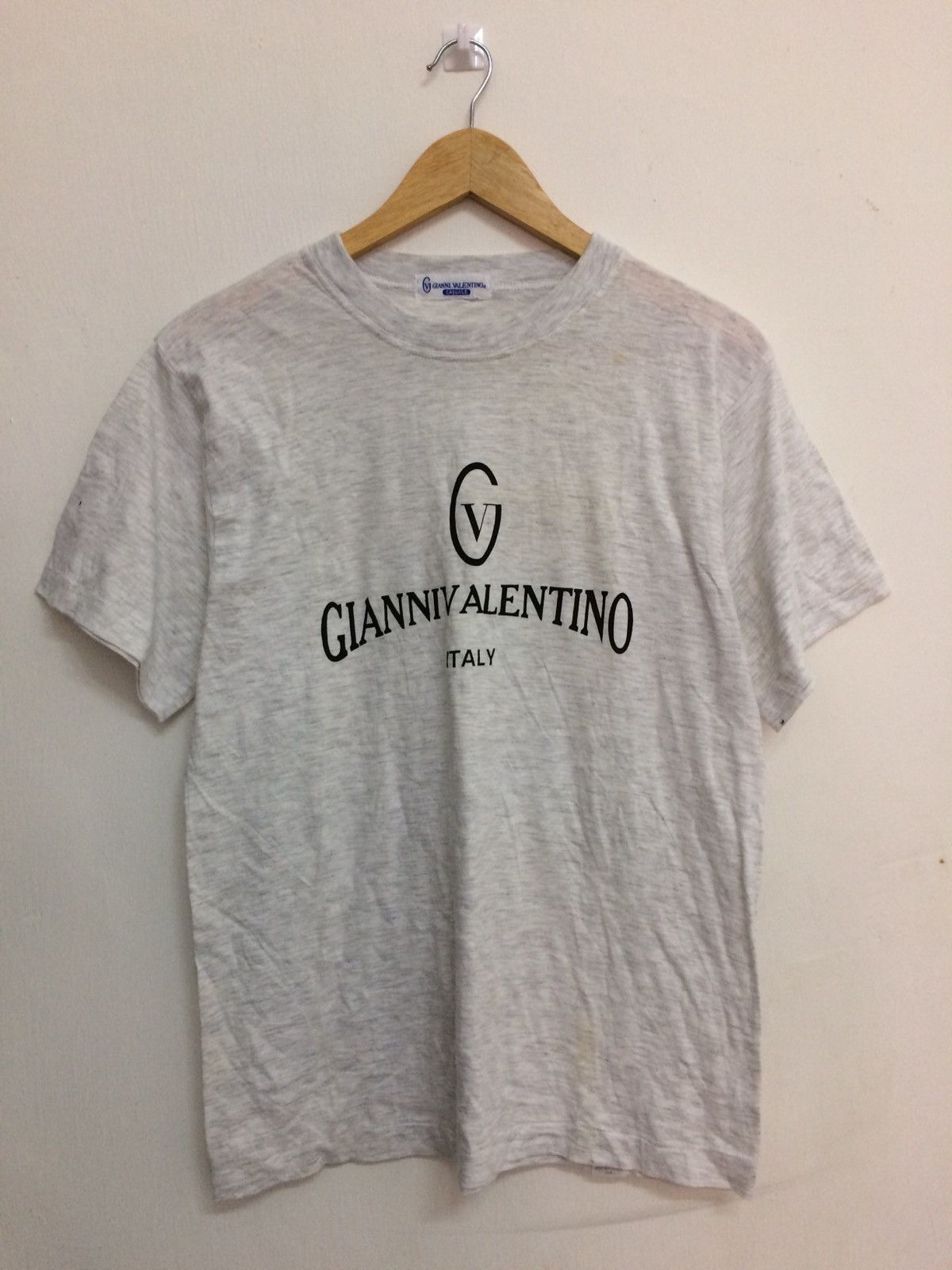 Gianni Valentino × Valentino Vintage Gianni Valentino Shirt Spellout Size US M / EU 48-50 / 2 - 1 Thumbnail