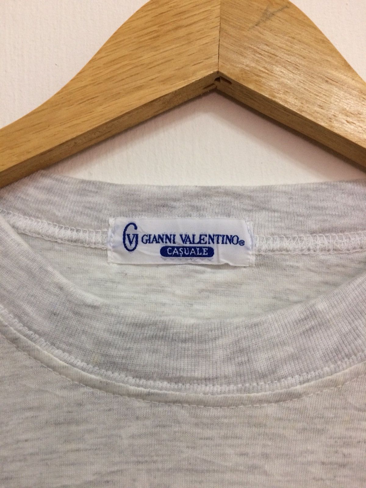 Gianni Valentino × Valentino Vintage Gianni Valentino Shirt Spellout Size US M / EU 48-50 / 2 - 3 Thumbnail