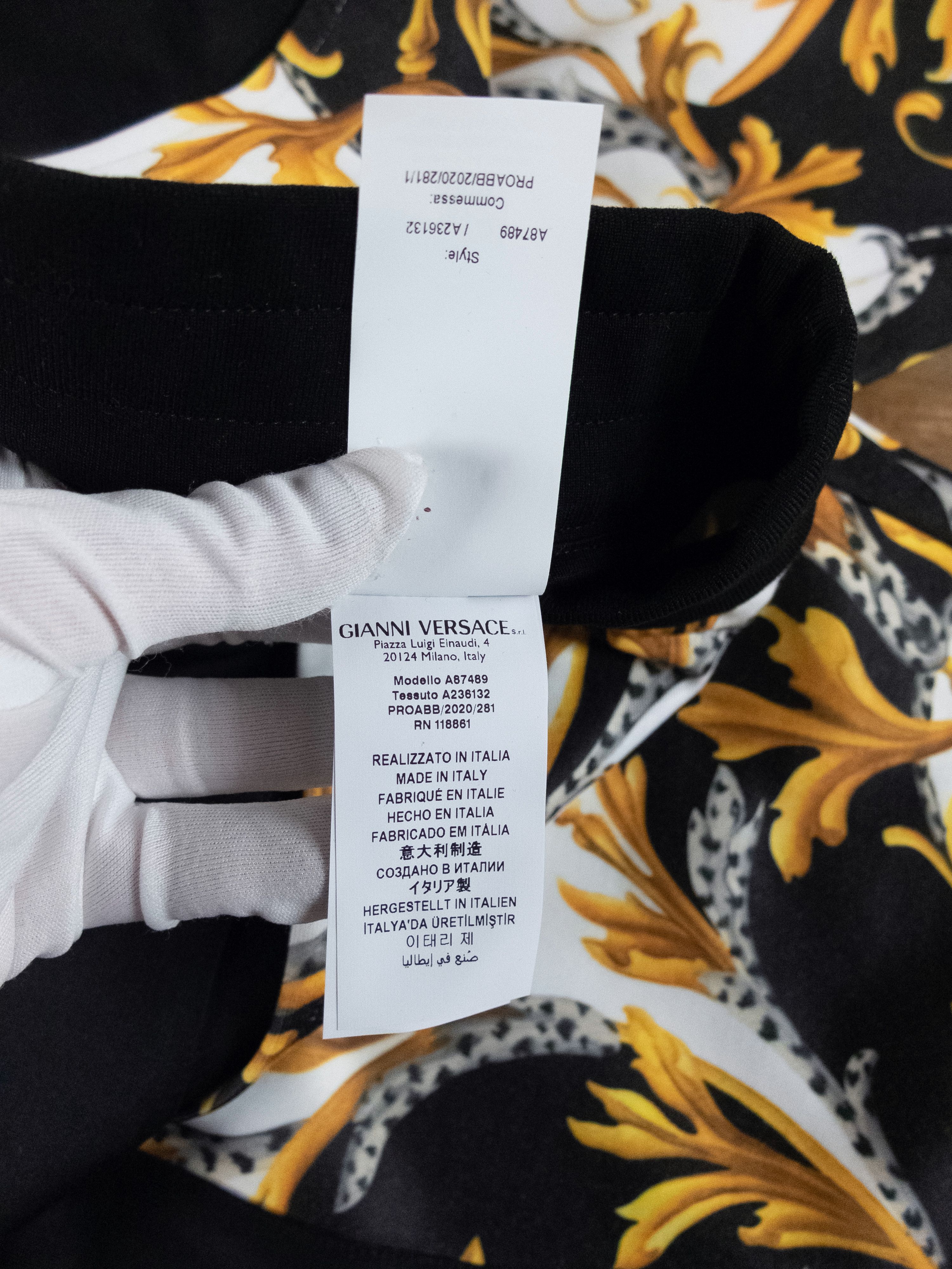 Versace VERSACE Acanthus barocco baroque print track pants Large Size US 34 / EU 50 - 9 Thumbnail