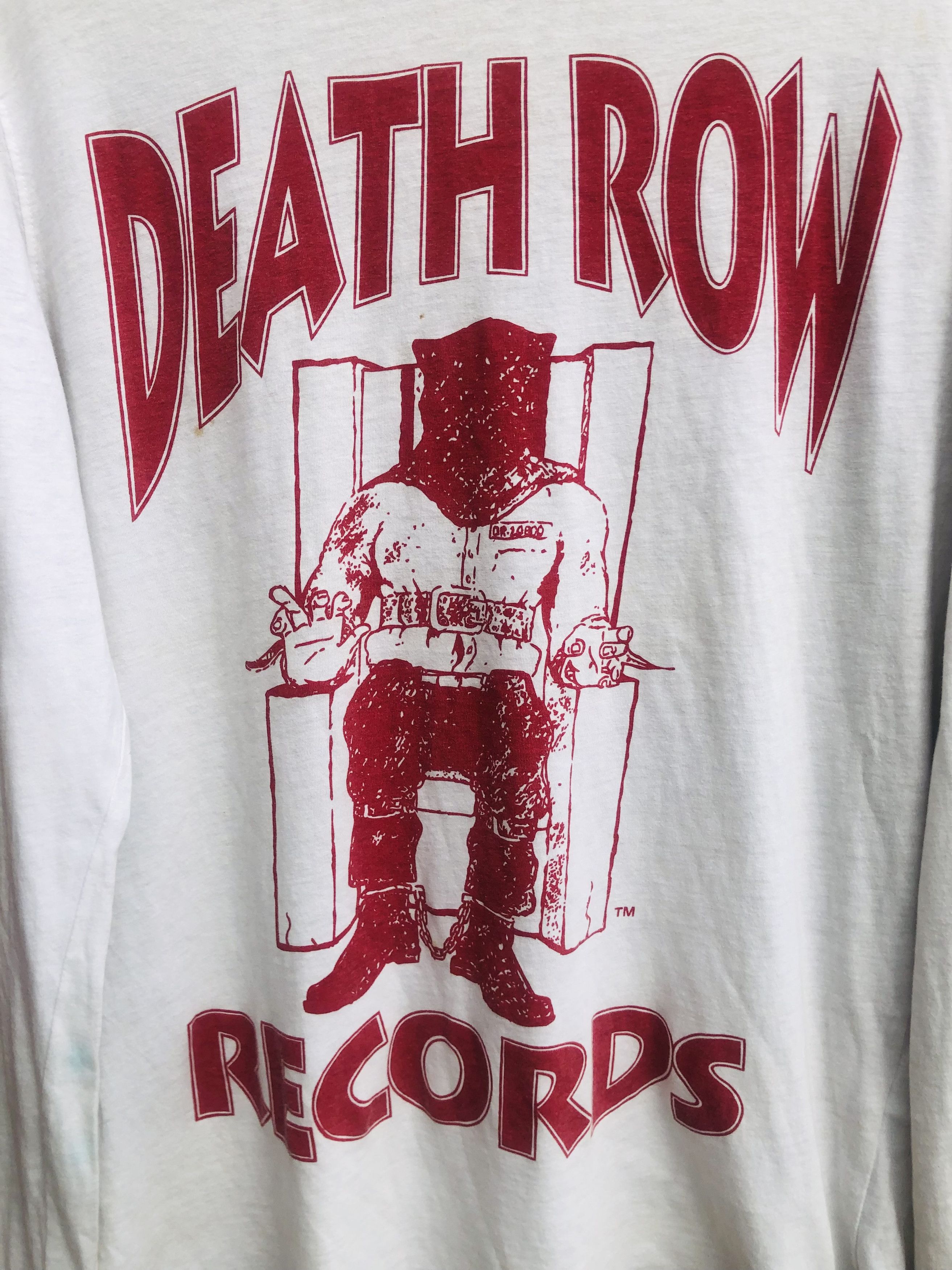Band Tees × Vintage Death Raw Records Very Rare Designer Streetwear Fashion Size US M / EU 48-50 / 2 - 3 Thumbnail
