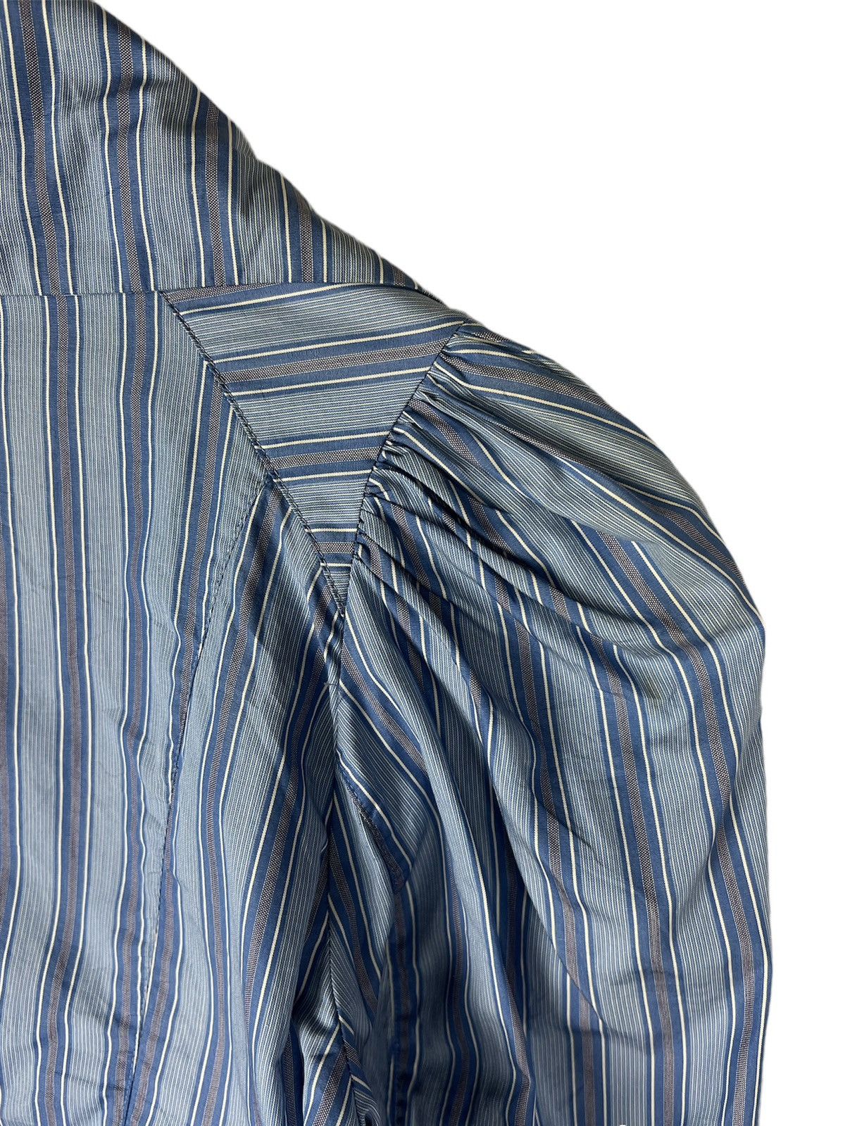 Vivienne Westwood Vintage Vivienne Westwood Striped Baggy Sleeve Light Jacket Size S / US 4 / IT 40 - 8 Thumbnail