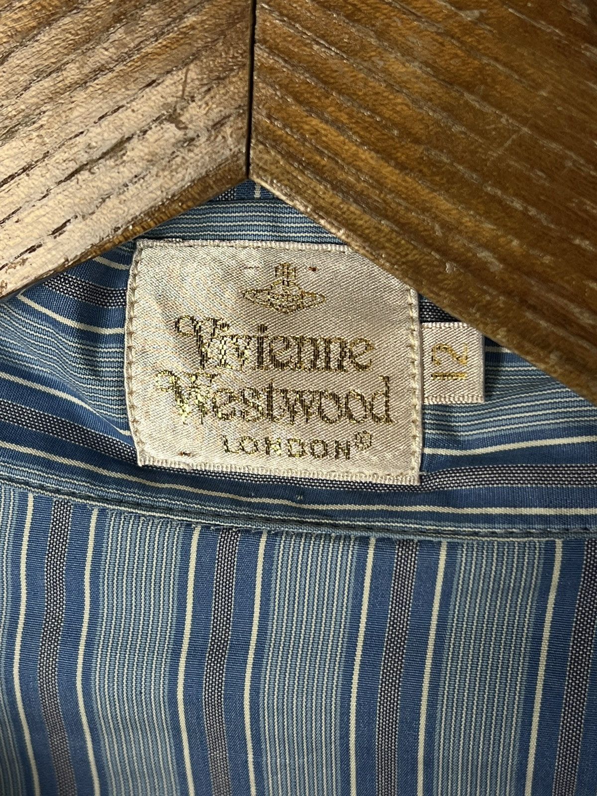 Vivienne Westwood Vintage Vivienne Westwood Striped Baggy Sleeve Light Jacket Size S / US 4 / IT 40 - 10 Thumbnail