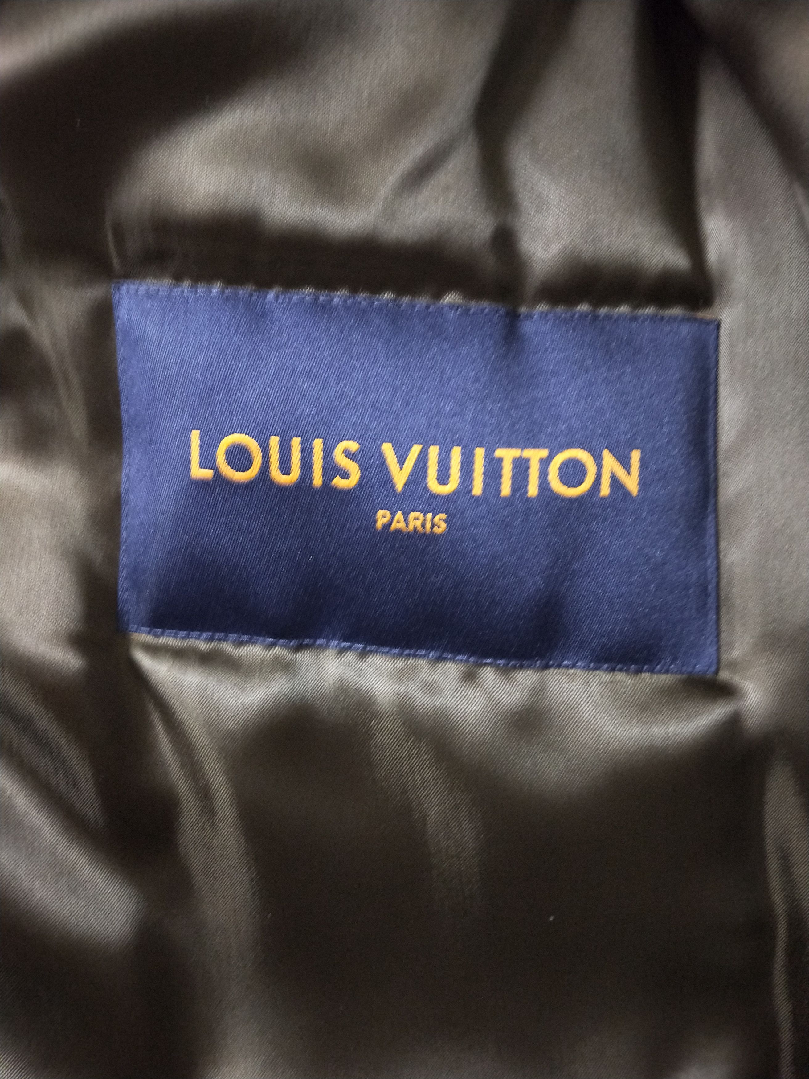 Louis Vuitton × Nigo × Virgil Abloh Tiger Patch Leather Bomber Jacket Size US M / EU 48-50 / 2 - 7 Thumbnail