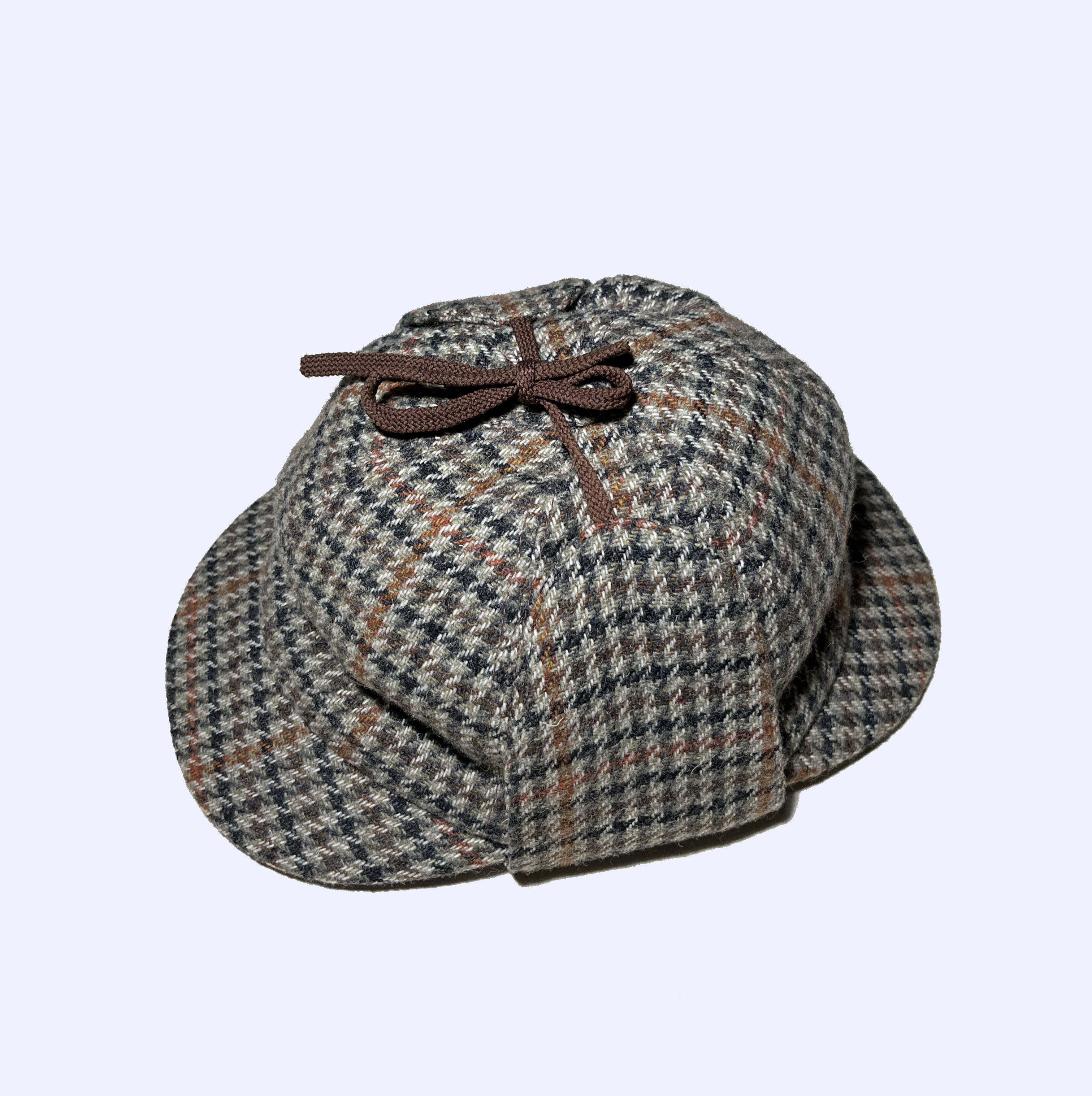 Heritage Deerstalker Wool Tweed Sherlock Style Heritage Hat