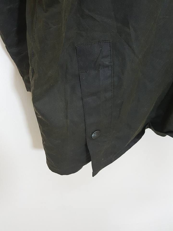Vintage Mc Orvis Olive Army Corduroy Collar Waxed Jacket Size US L / EU 52-54 / 3 - 18 Thumbnail