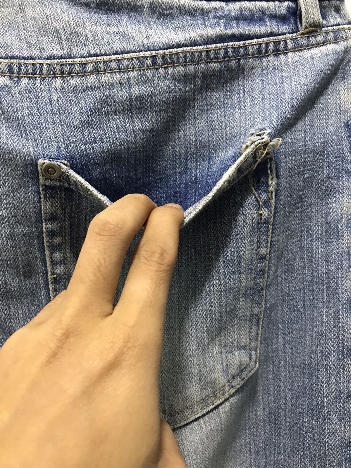Japanese Brand THREE STONES THROW DENIM PANTS Size US 33 - 10 Thumbnail