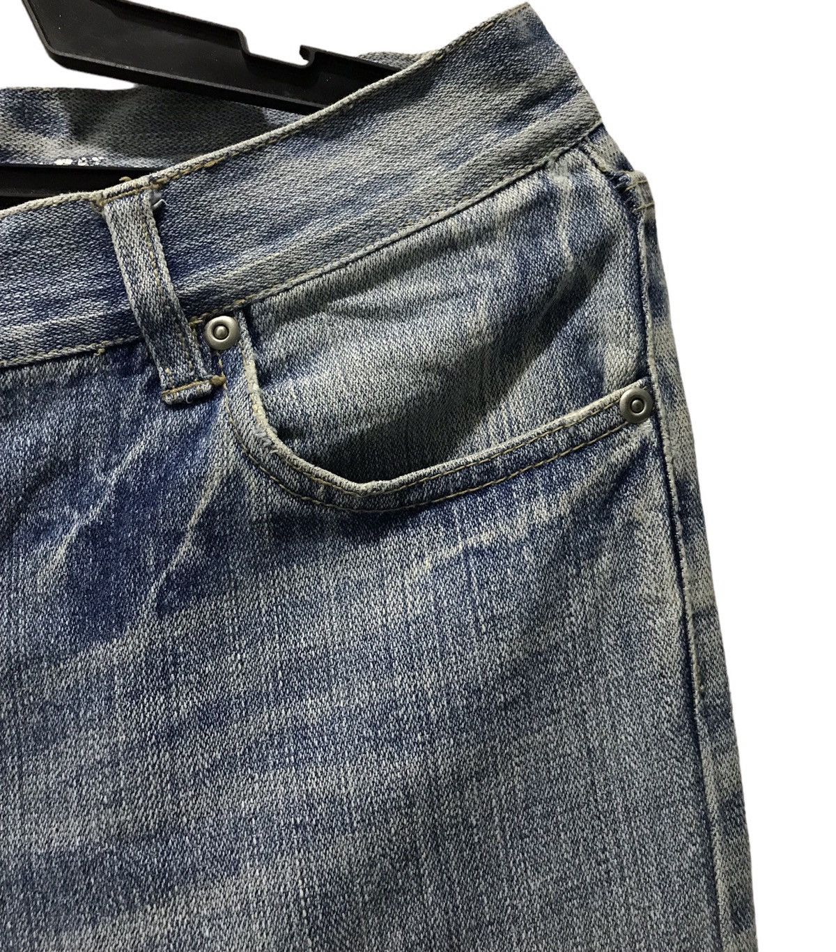 Japanese Brand THREE STONES THROW DENIM PANTS Size US 33 - 7 Thumbnail