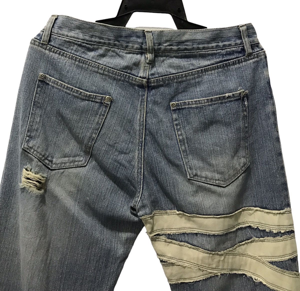 Japanese Brand THREE STONES THROW DENIM PANTS Size US 33 - 4 Thumbnail