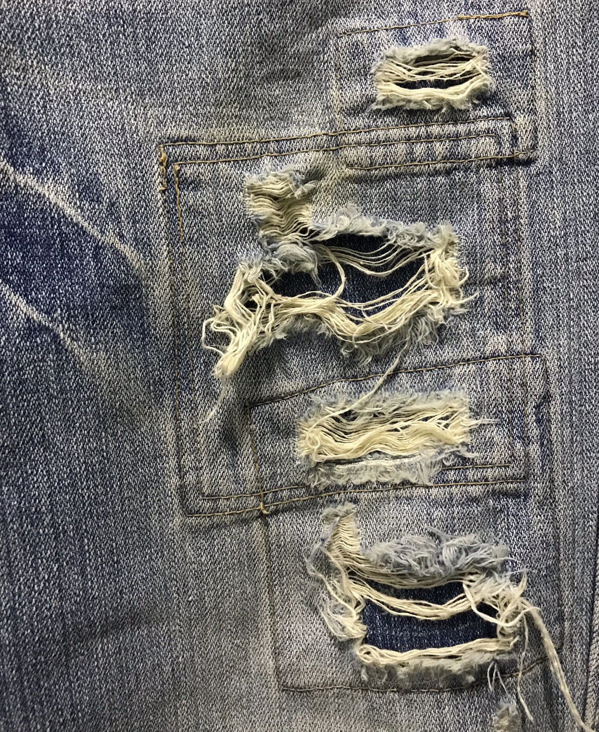 Japanese Brand THREE STONES THROW DENIM PANTS Size US 33 - 12 Thumbnail
